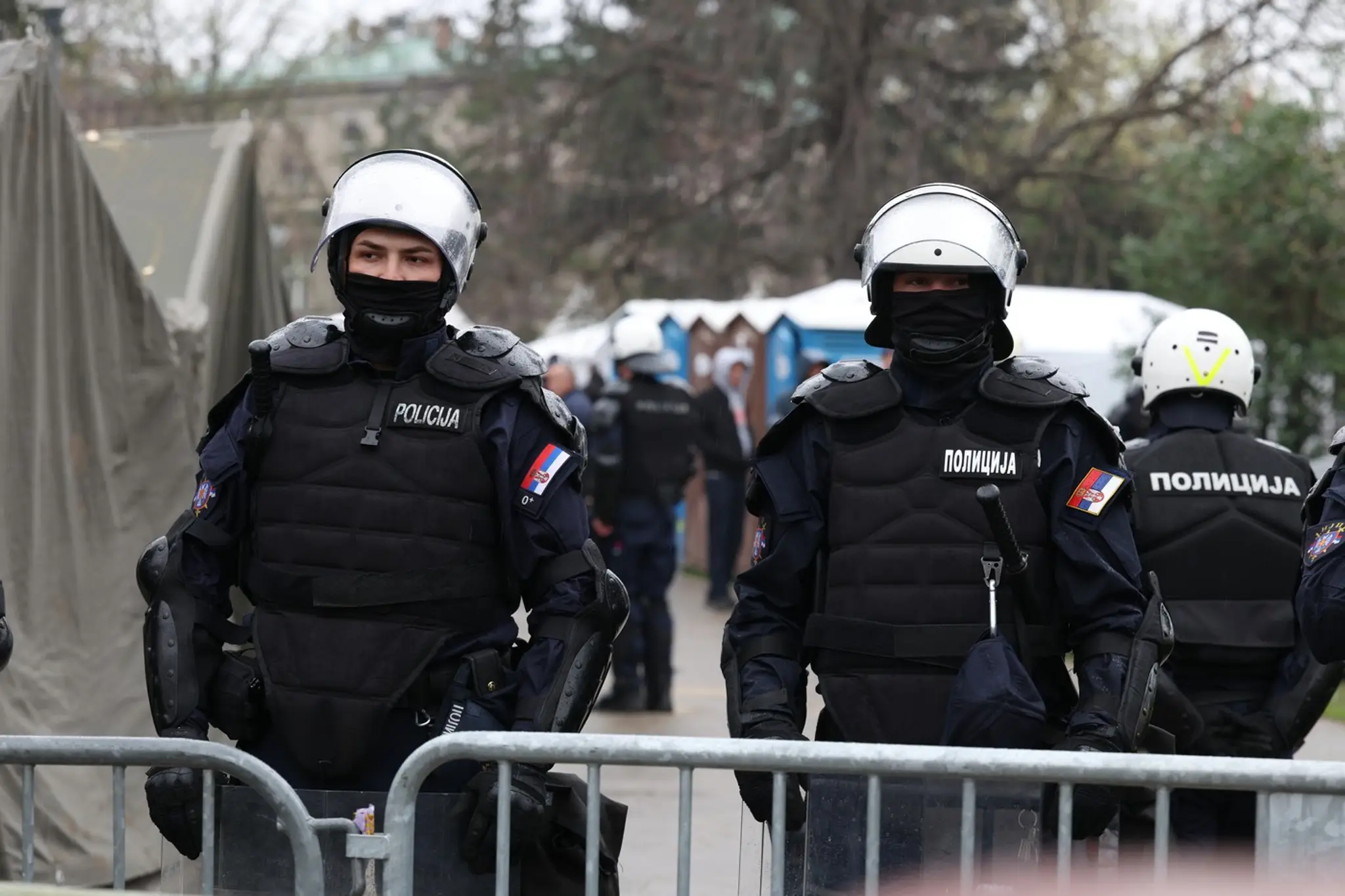 Srbská polícia 