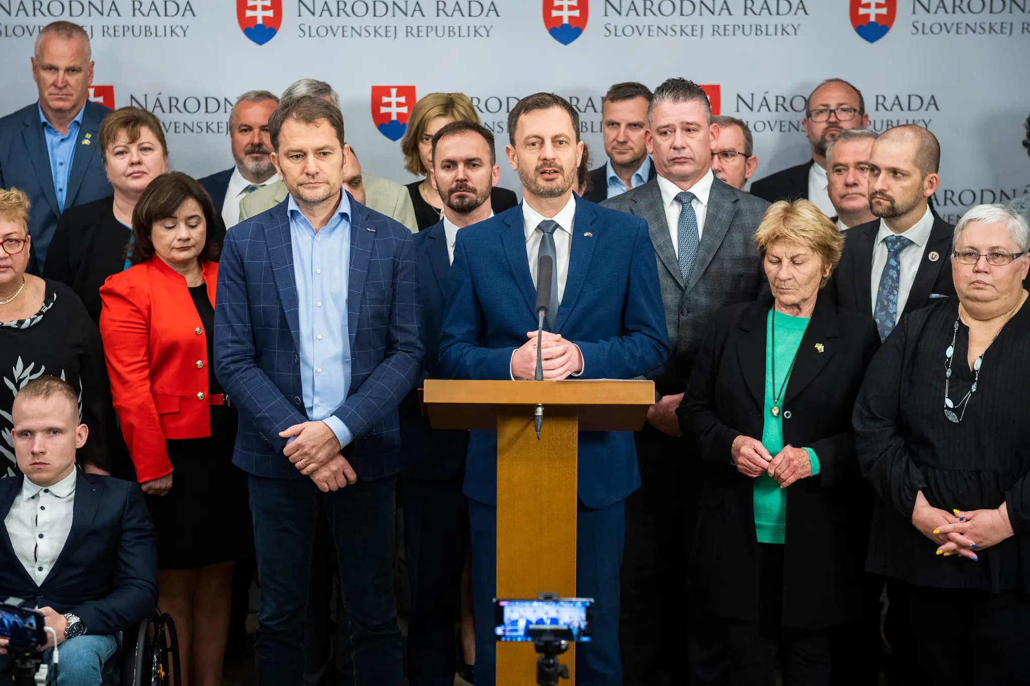 Eduard Heger a hnutie OĽaNO.