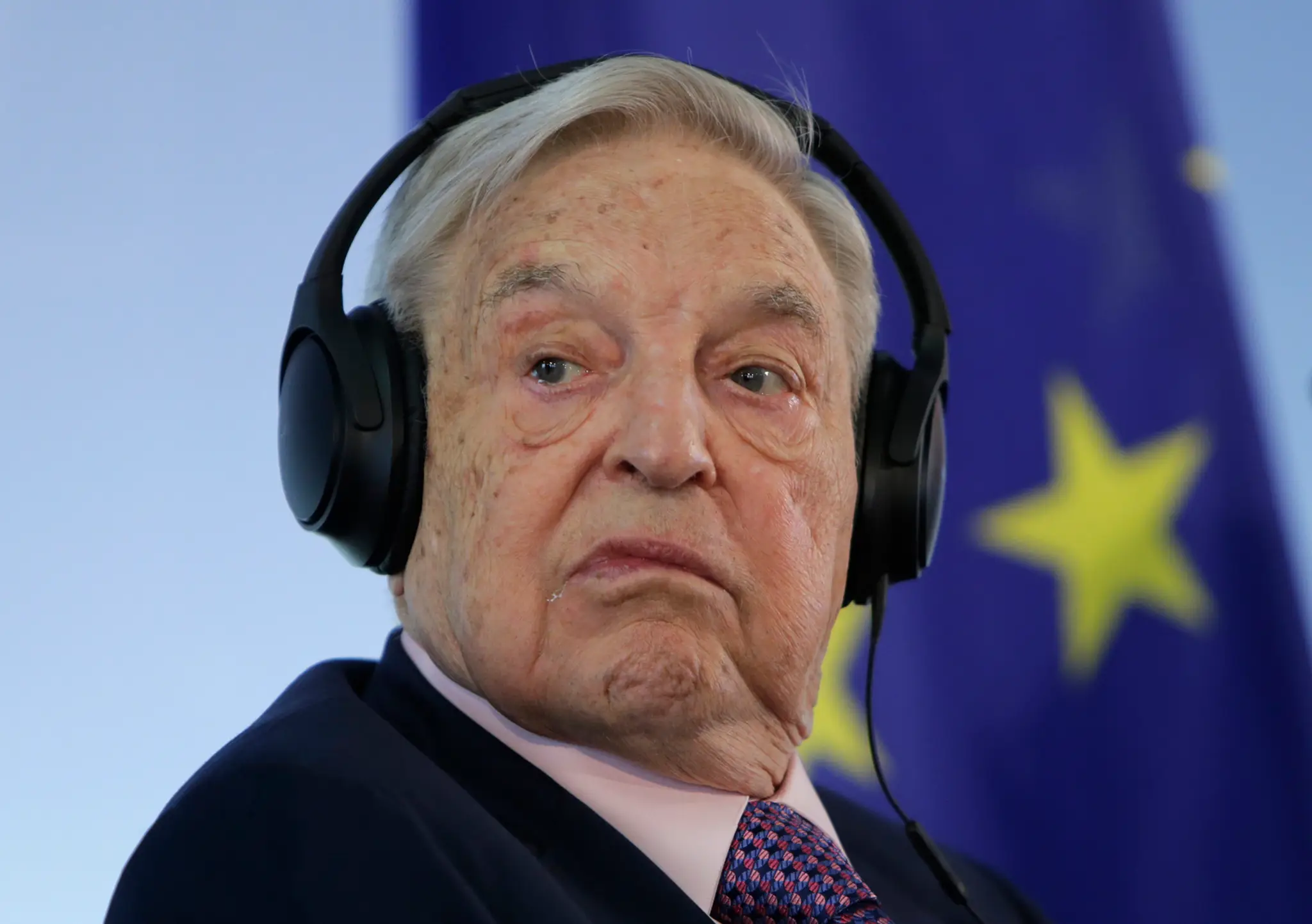 Americký finančník maďarského pôvodu George Soros.