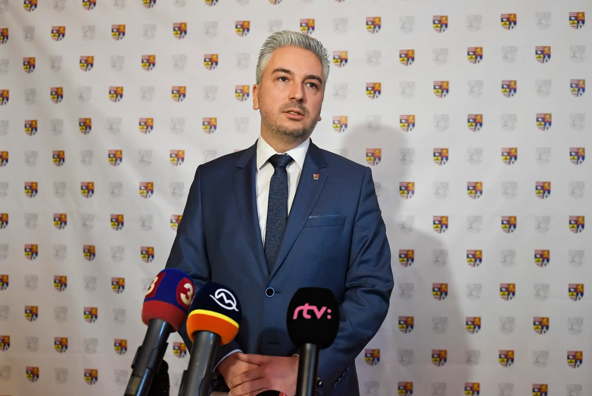 Biatlonista Ondřej Moravec vo vytrvalostných pretekoch na MS 2020.