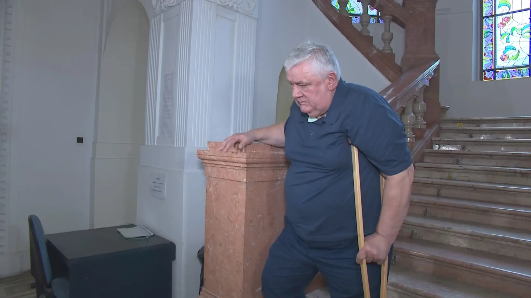 Ján Slota opustil súd.