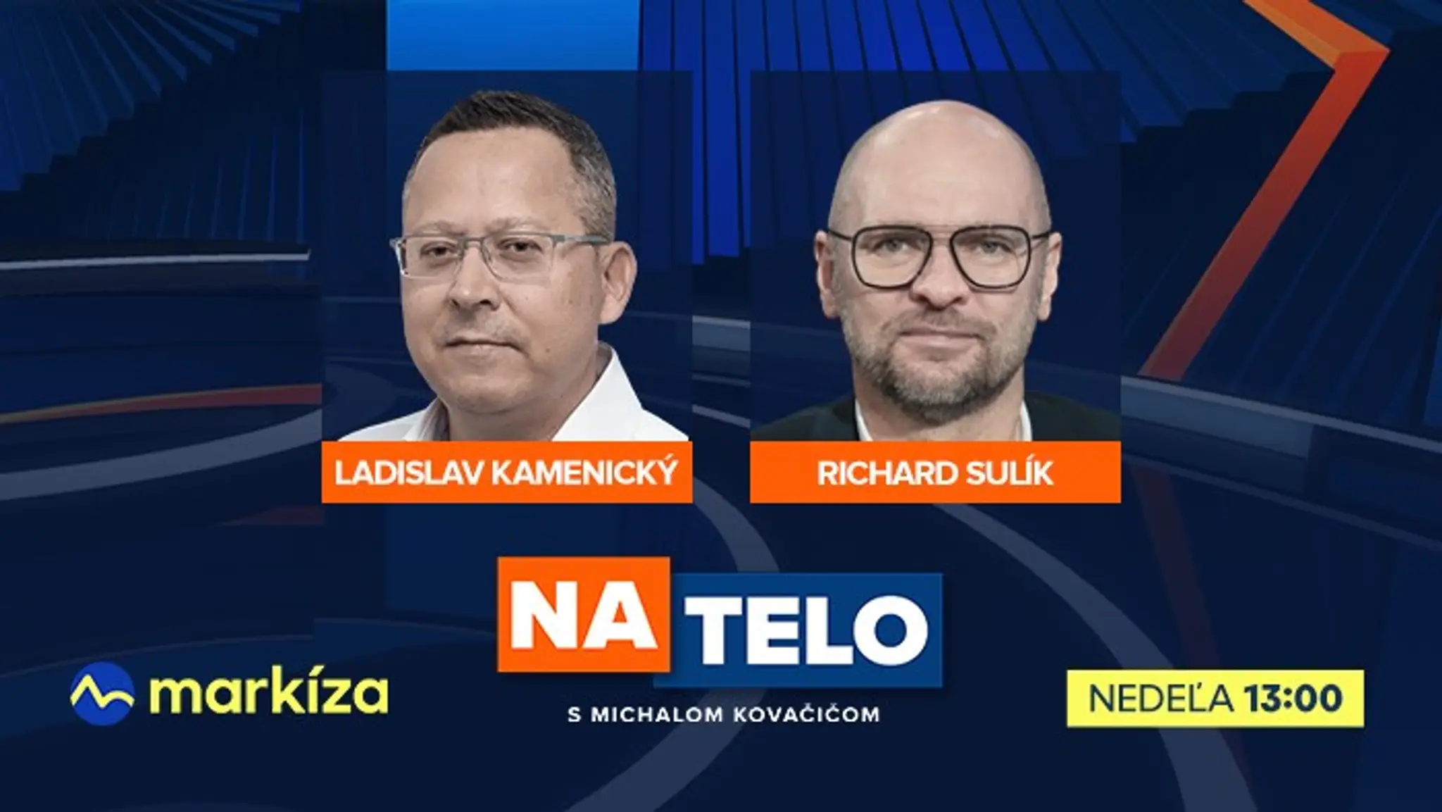 V relácii Na telo budú diskutovať Ladislav Kamenický (Smer-SD) a Richard Sulík (SaS).