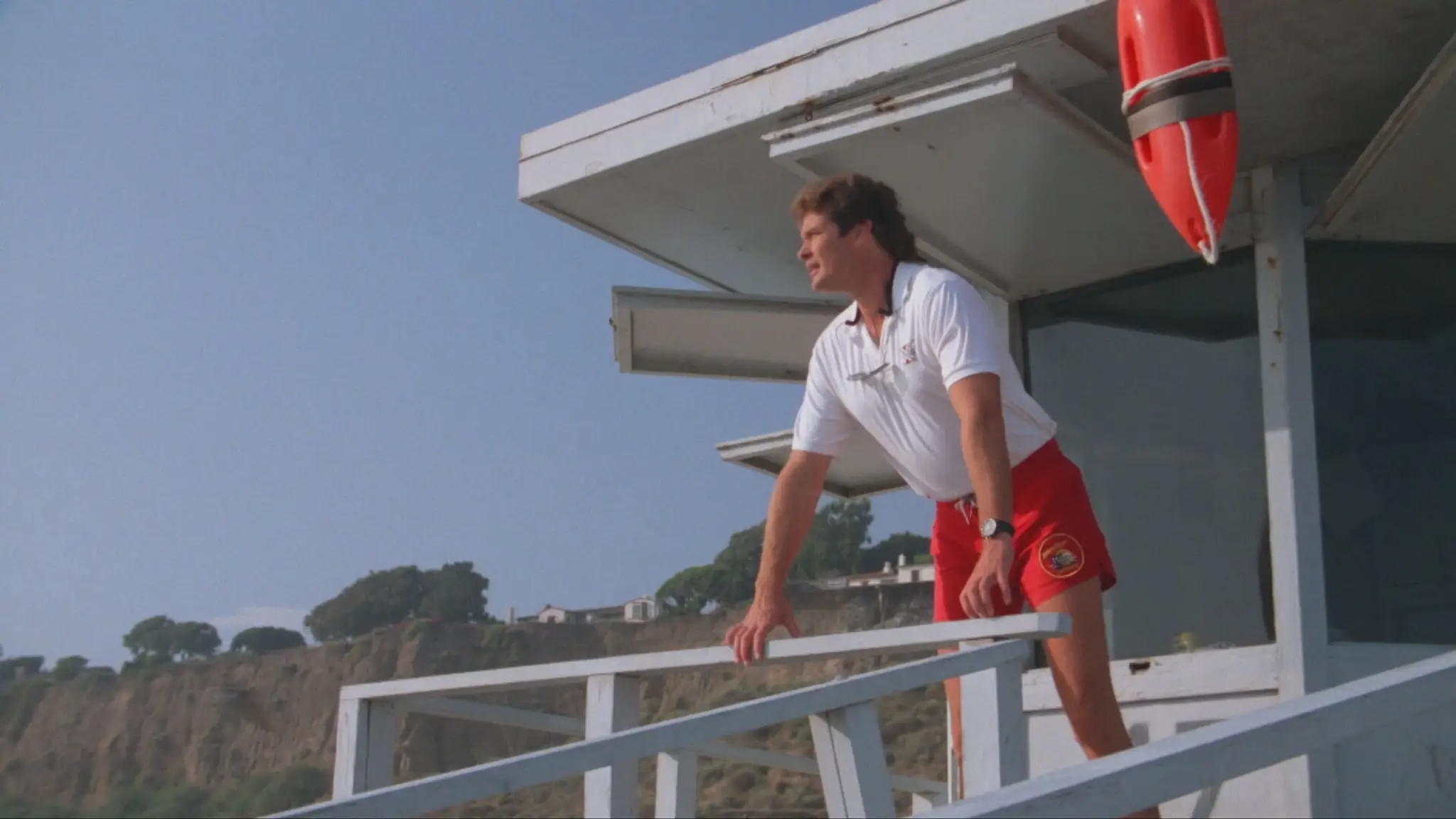 David Hasselhoff ako Mitch Buchannon v Pobrežnej hliadke