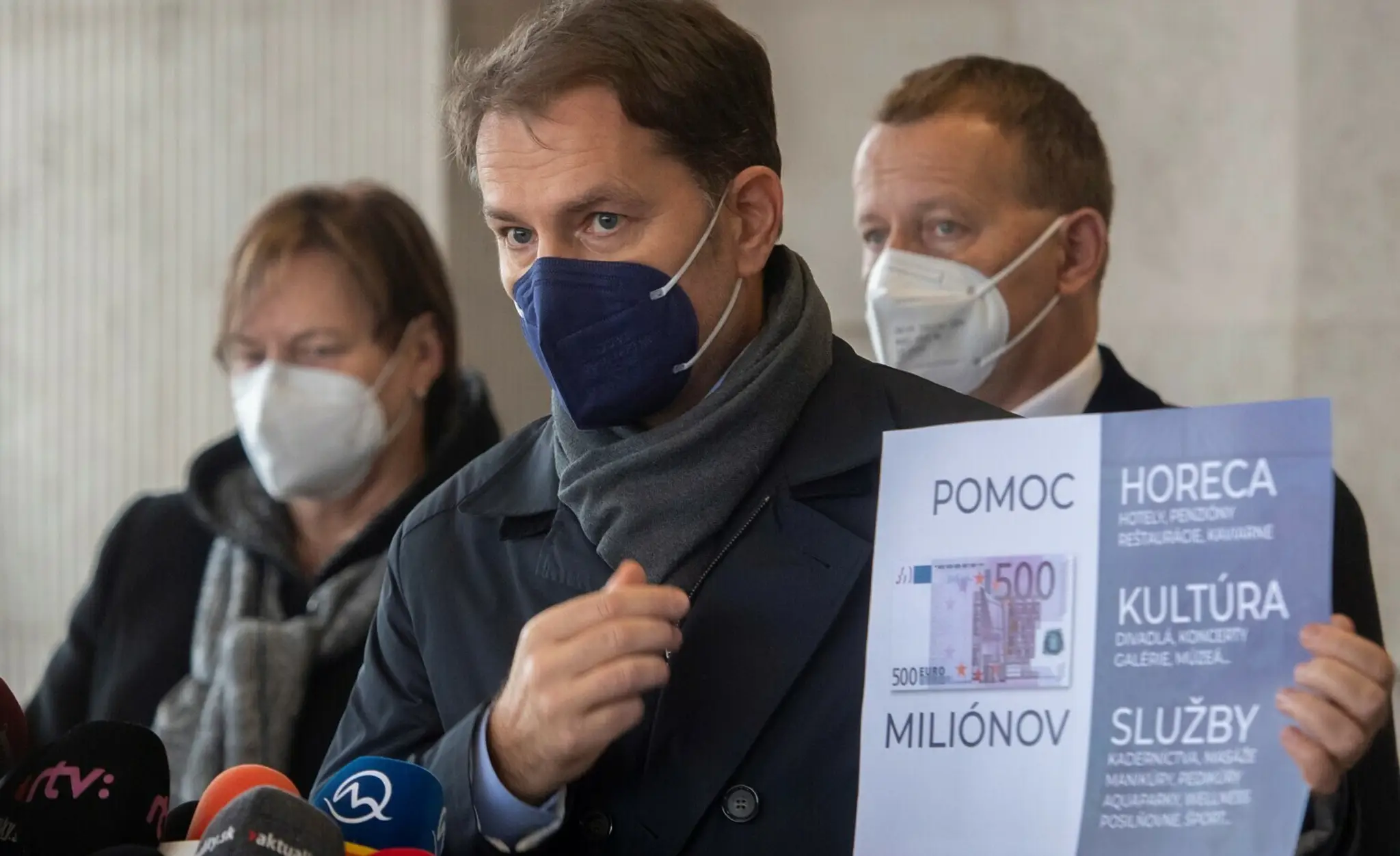 Igor Matovič a jeho poukaz.