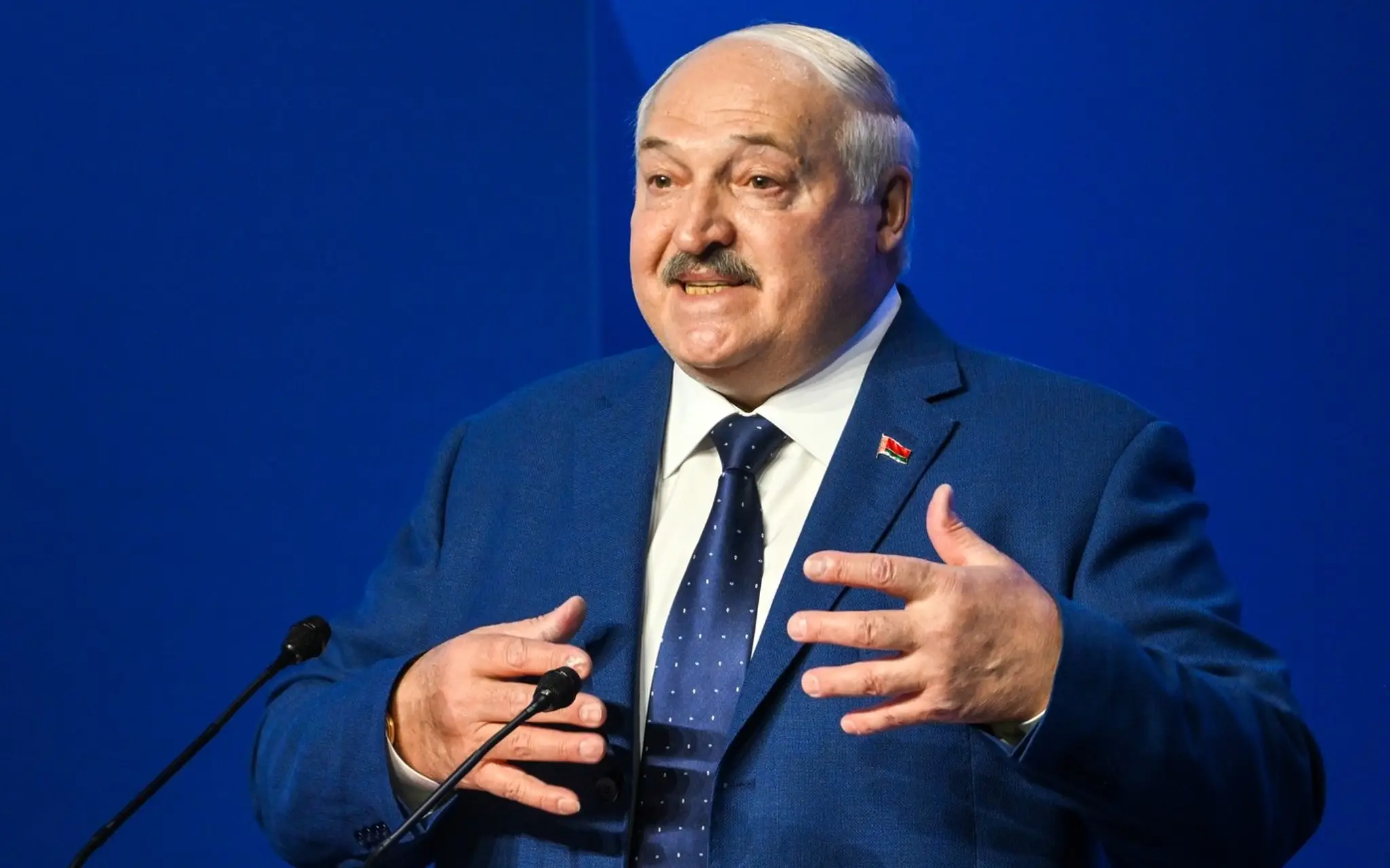 Bieloruský prezident Alexander Lukašenko.