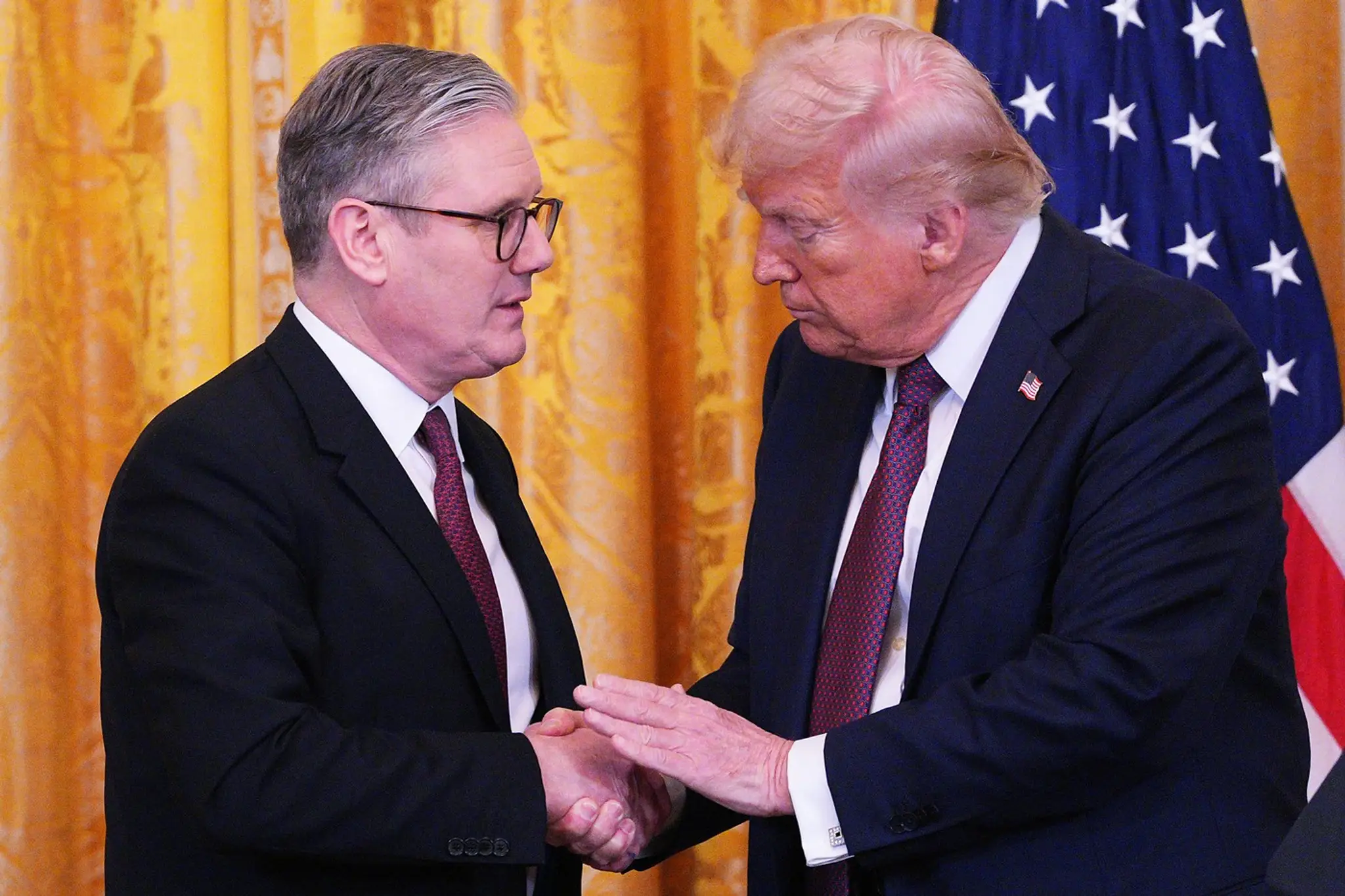 Trump Starmer