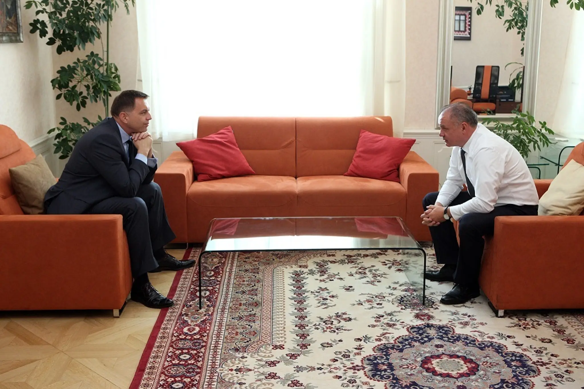 Peter Kažimír a Andrej Kiska.