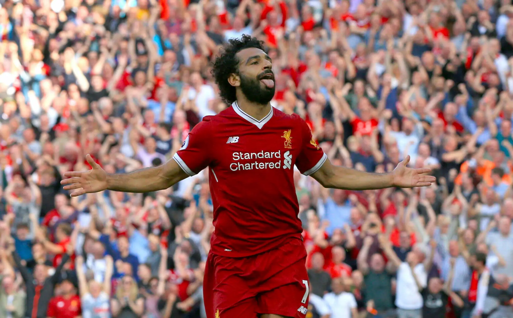 Mohamed Salah zvýšil na 3:0 proti Arsenalu.
