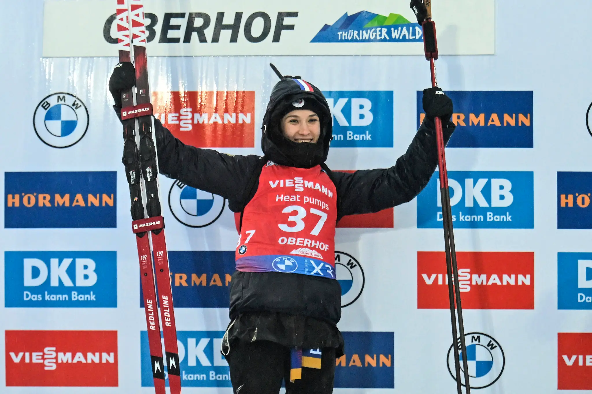 Francúzska biatlonistka Paula Botetová zvíťazila v šprinte na 7,5 kilometra.