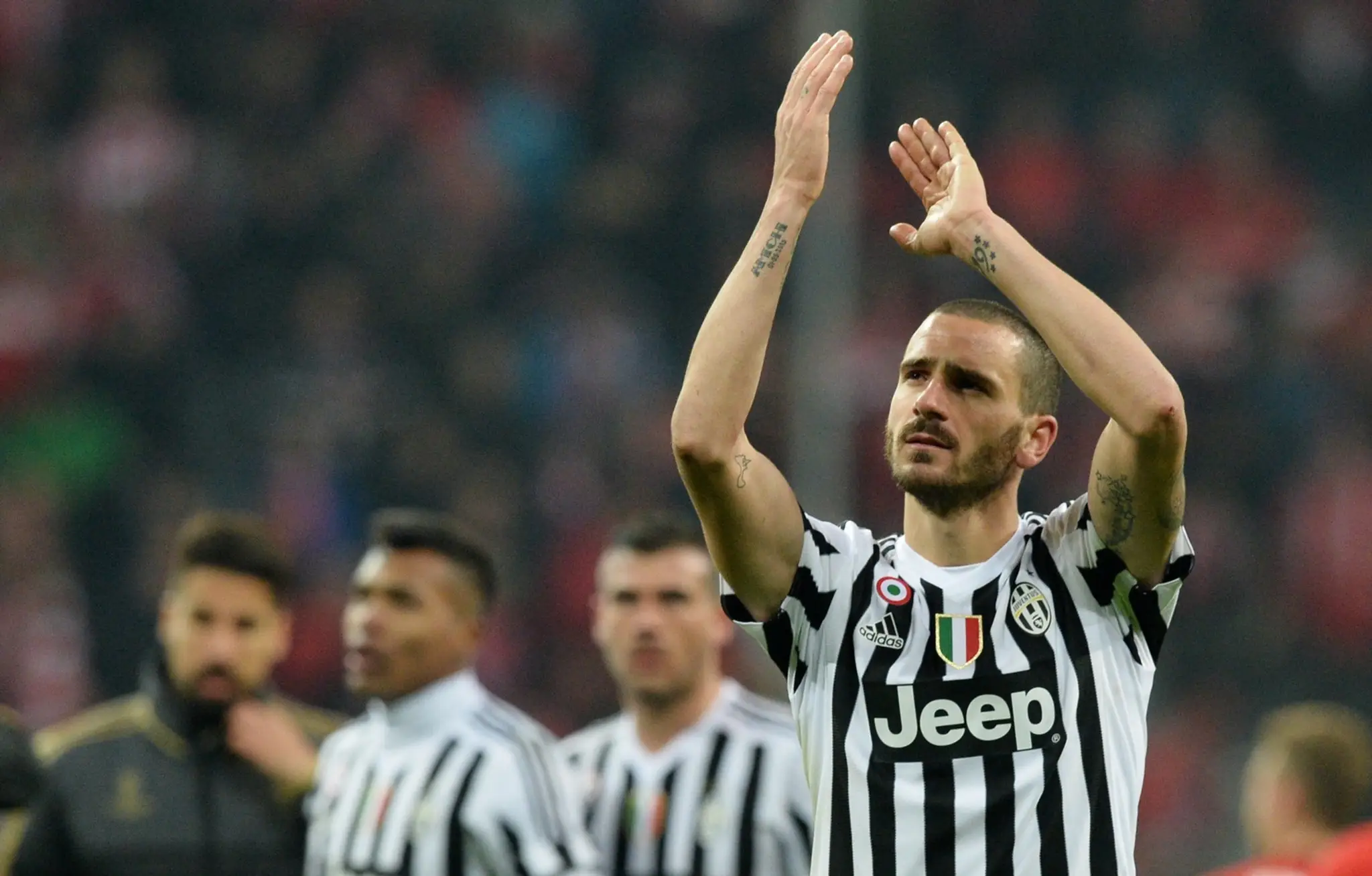 Na snímke hráč Juventusu Leonardo Bonucci