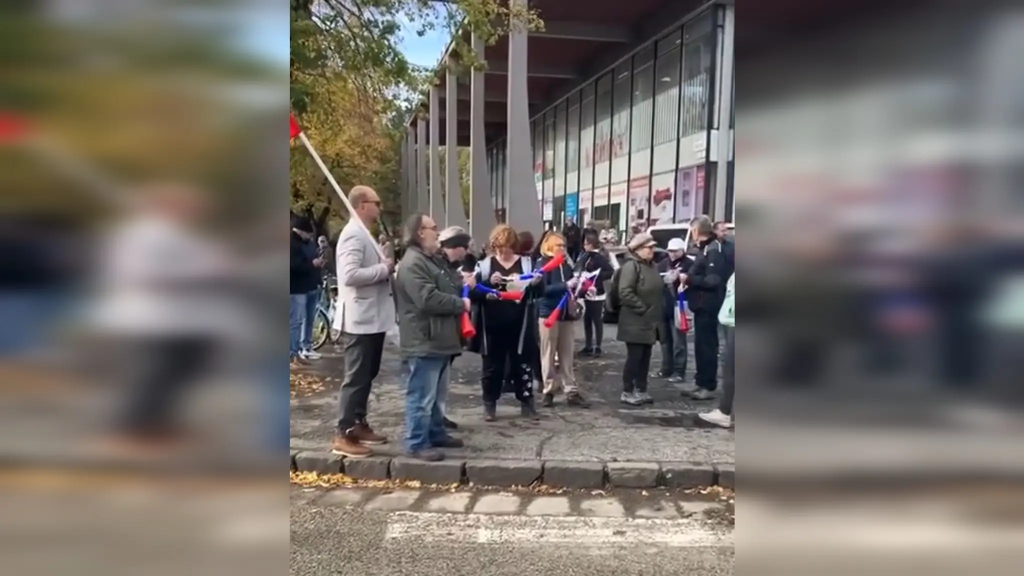Protest v Šuranoch
