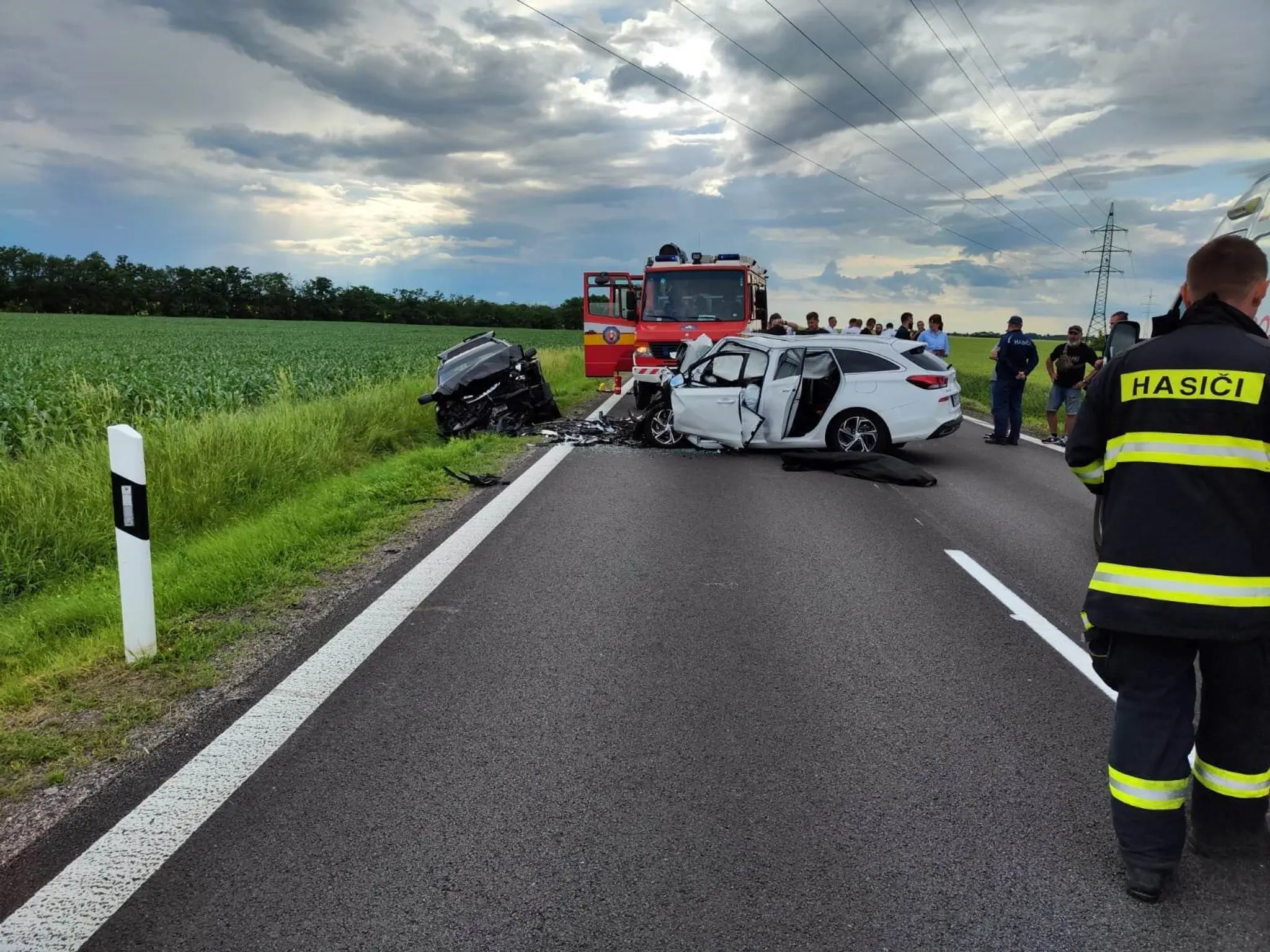 Tragická nehoda pri Nových Zámkoch.