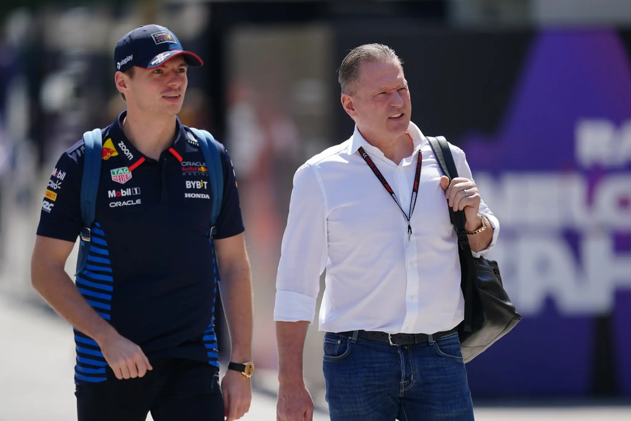 Max a Jos Verstappenovci.
