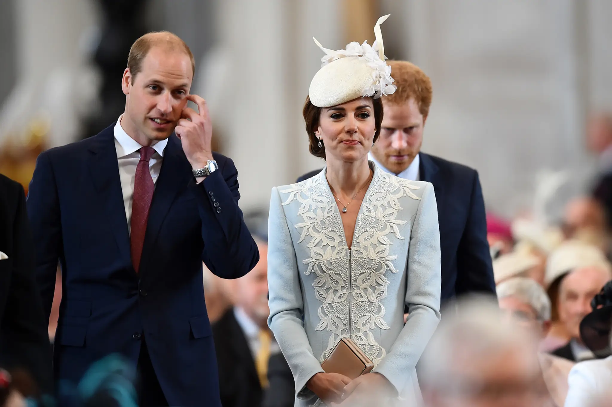 Princ William a vojvodkyňa Kate na archívnej snímke.