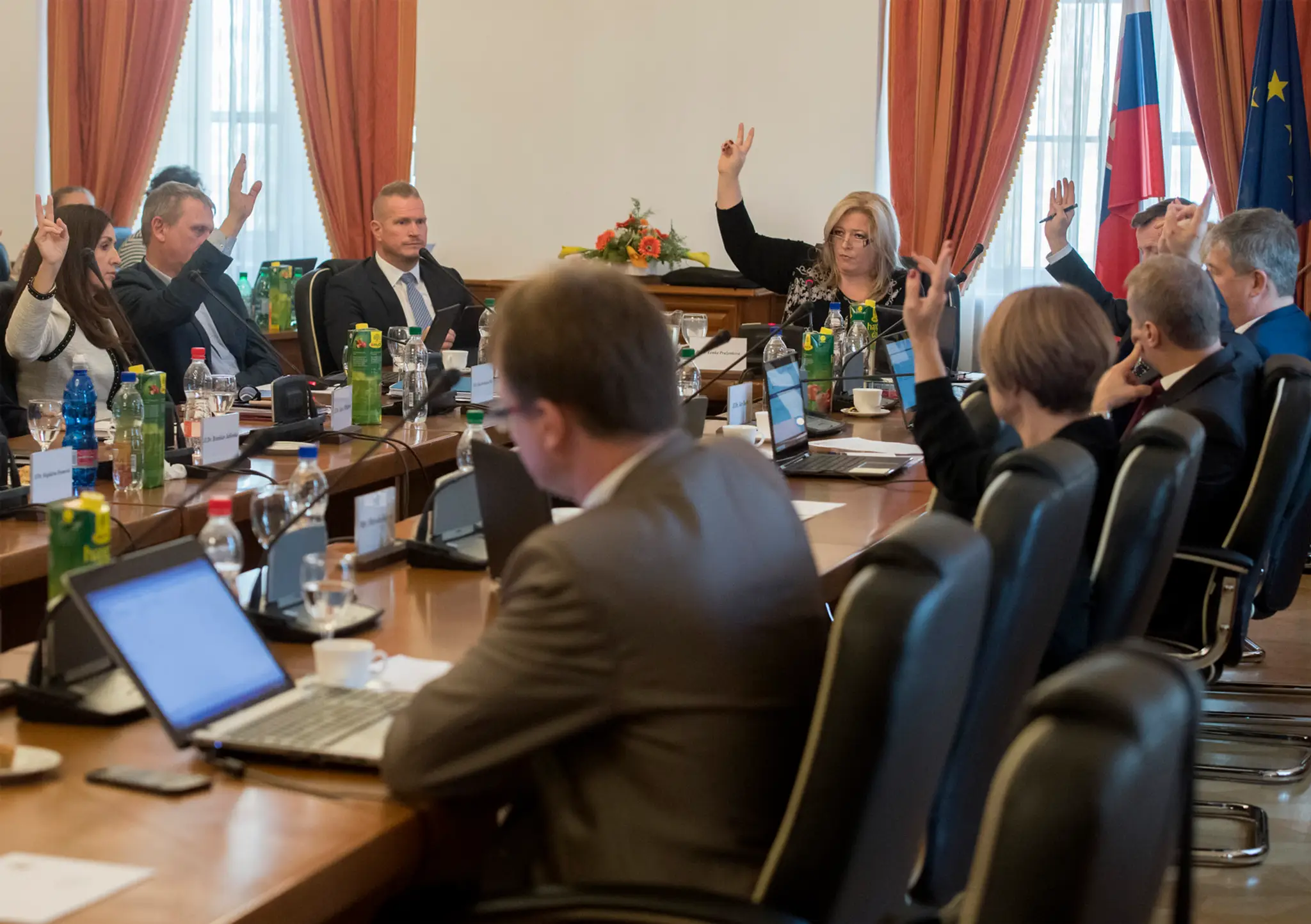 Povodne na Liptove.
