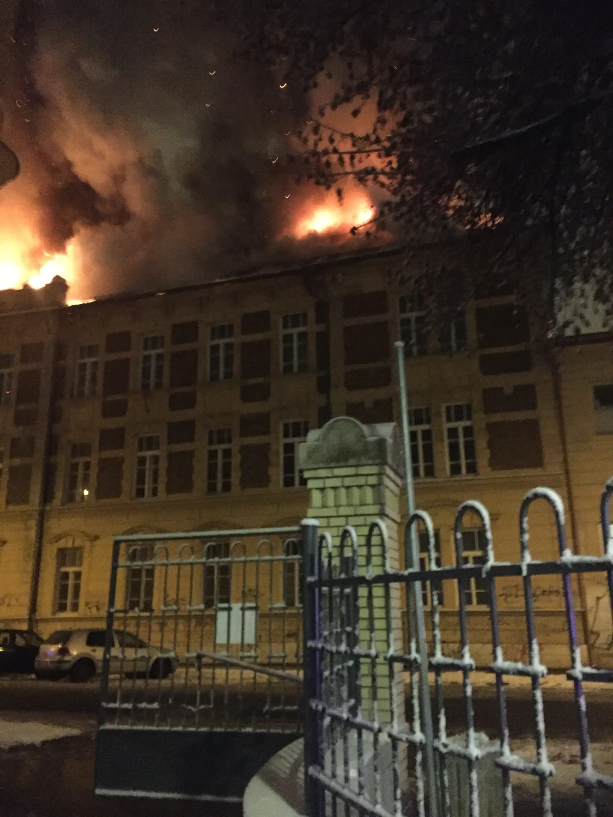 Požiar na chemickom ústave UPJŠ v Košiciach.