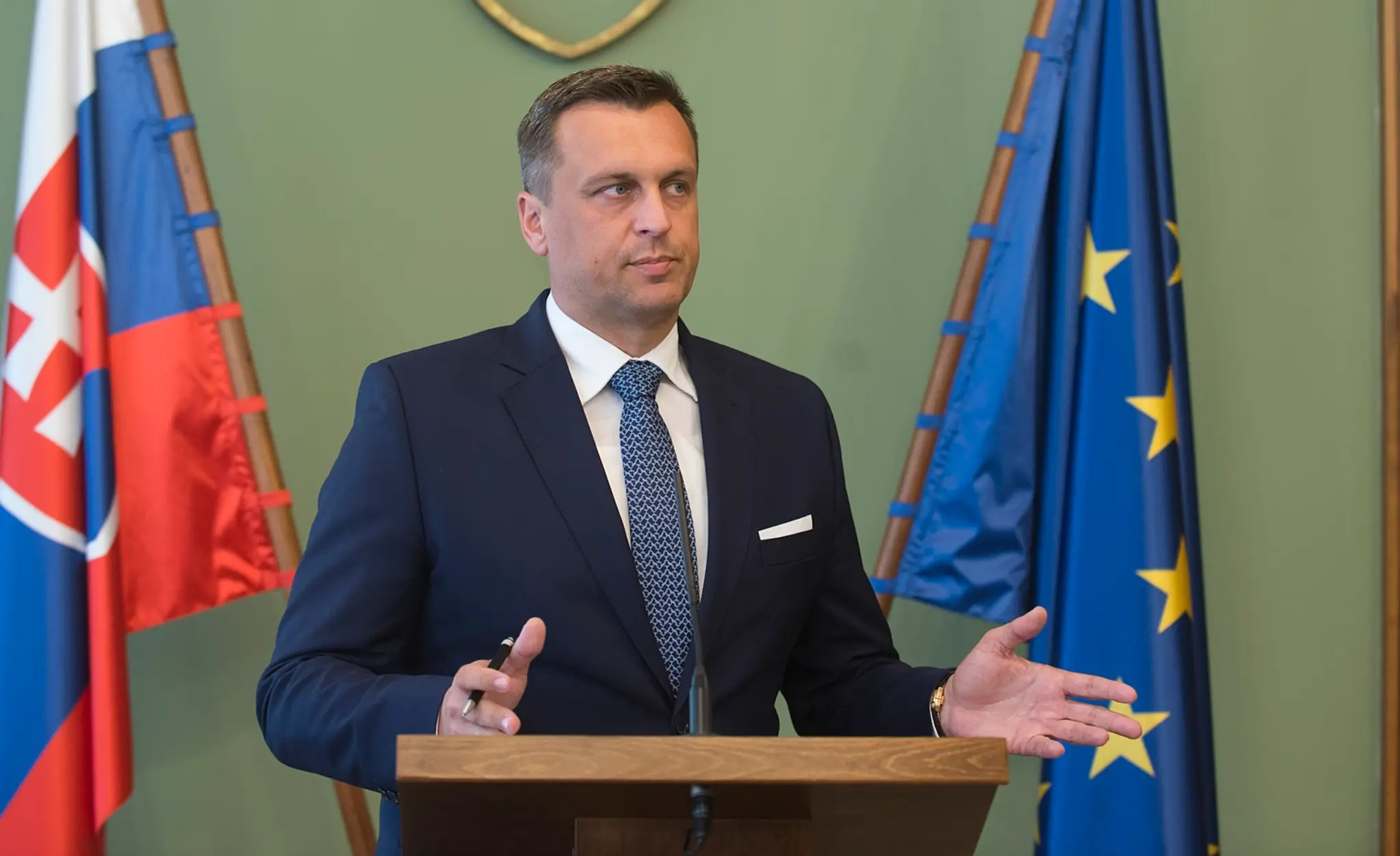Na snímke predseda NR SR Andrej Danko