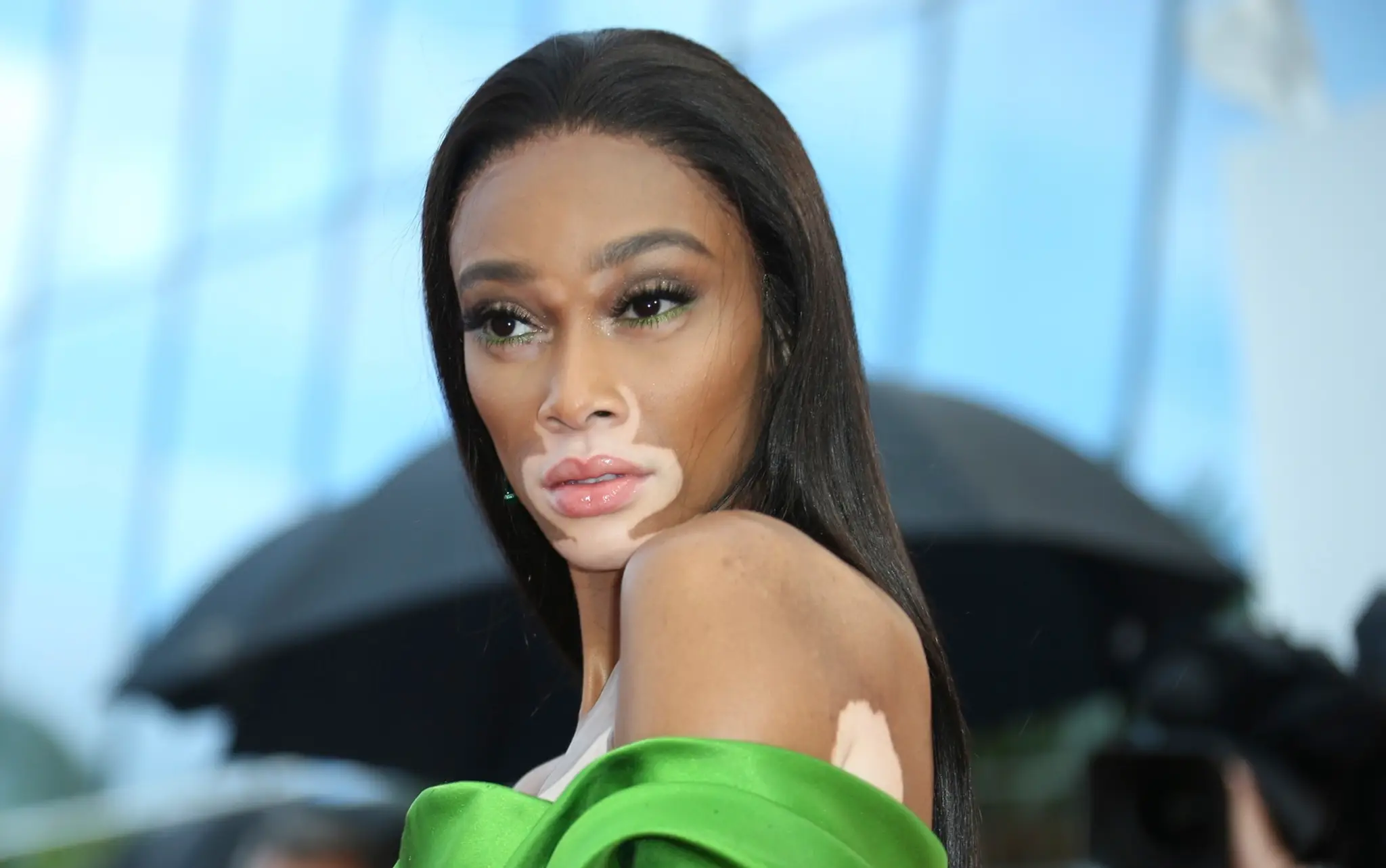 Modelka Winnie Harlowová.
