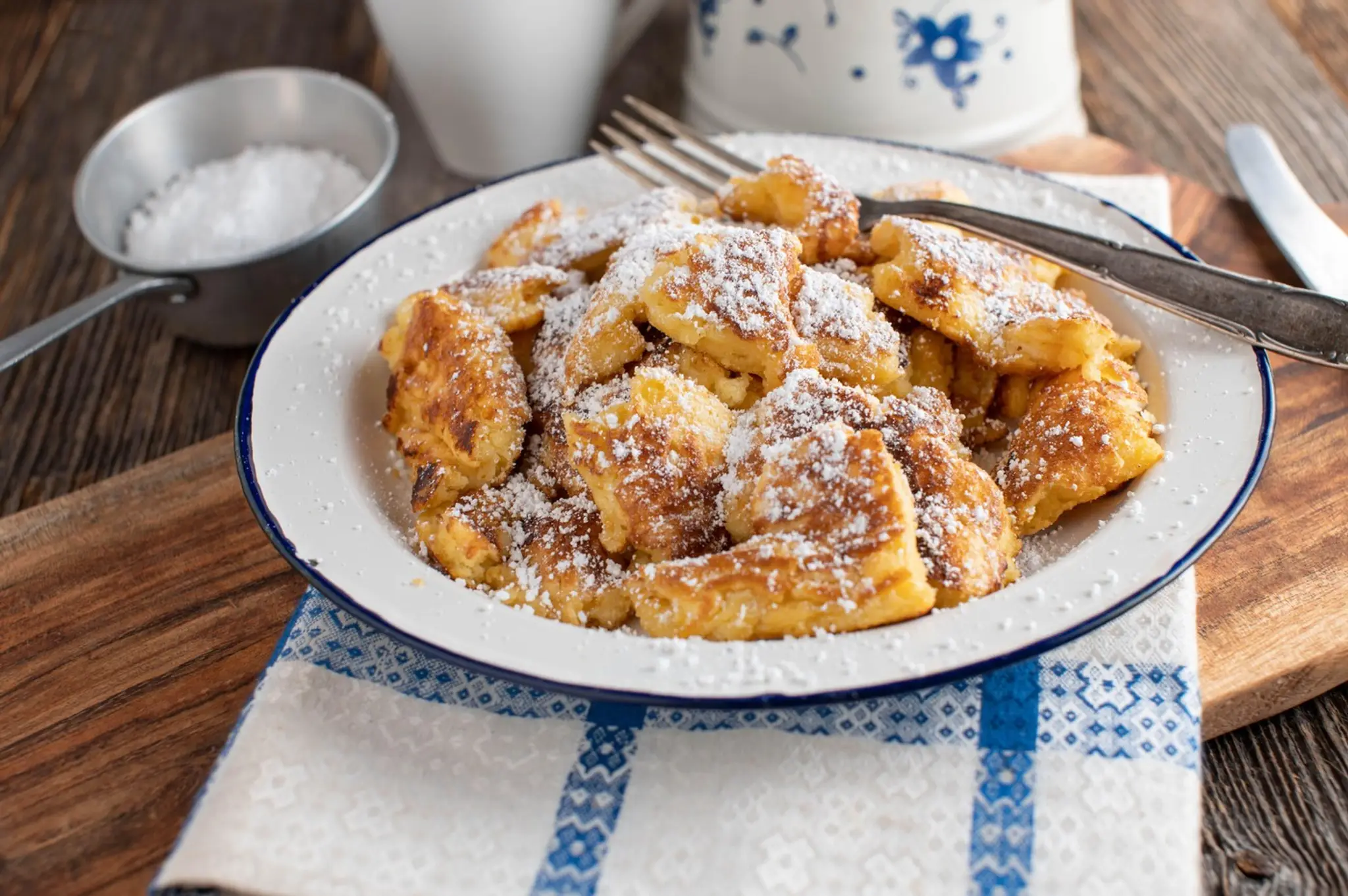 2. Kaiserschmarrn -  trhané lievance (Rakúsko)