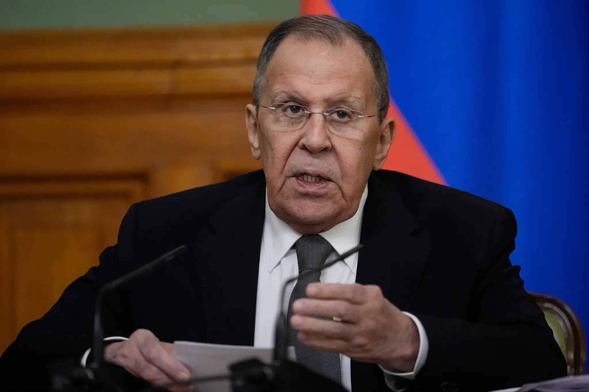 Ruský minister zahraničných vecí Sergej Lavrov.