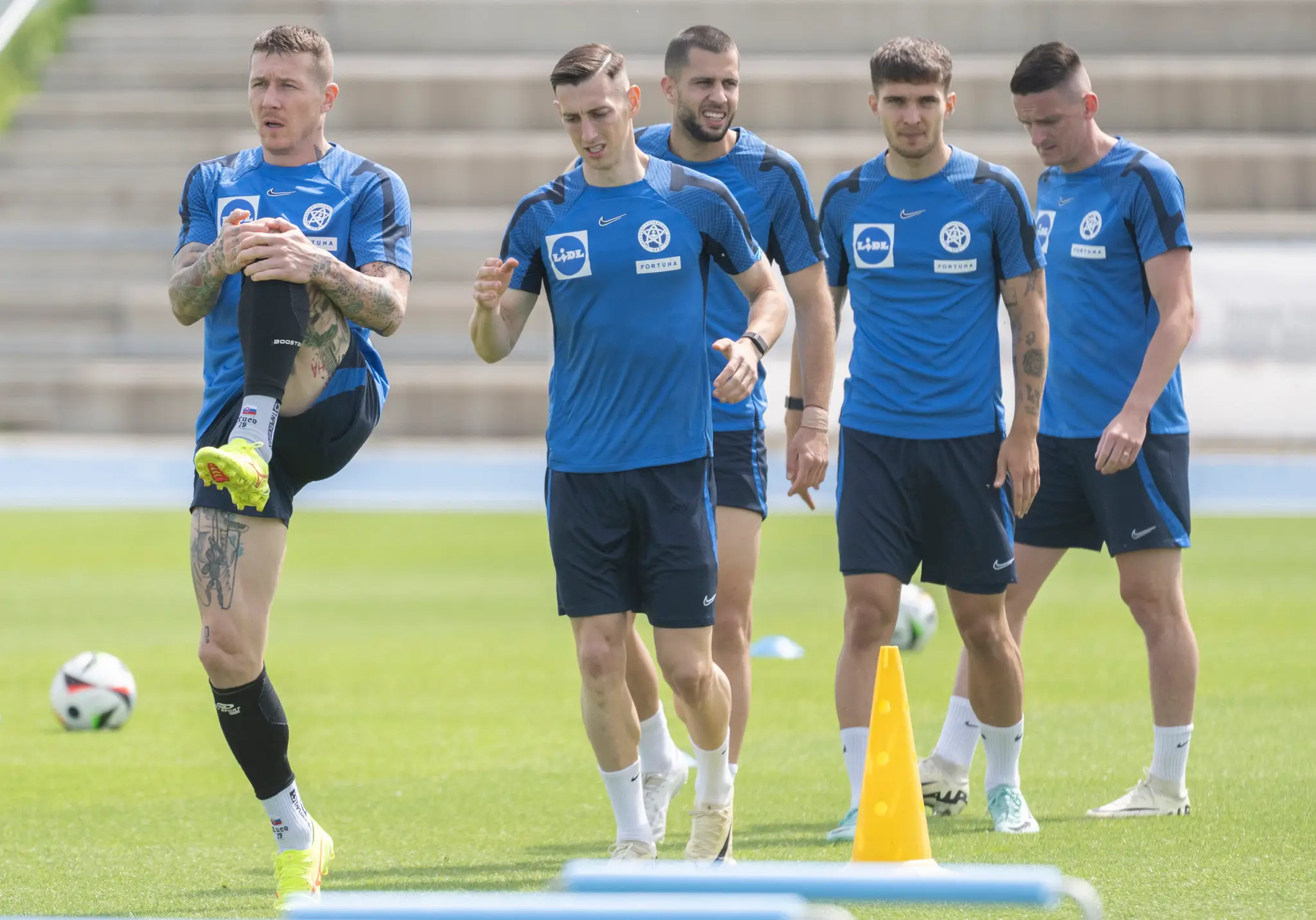 Tréningový kemp slovenskej futbalovej reprezentácie v Šamoríne