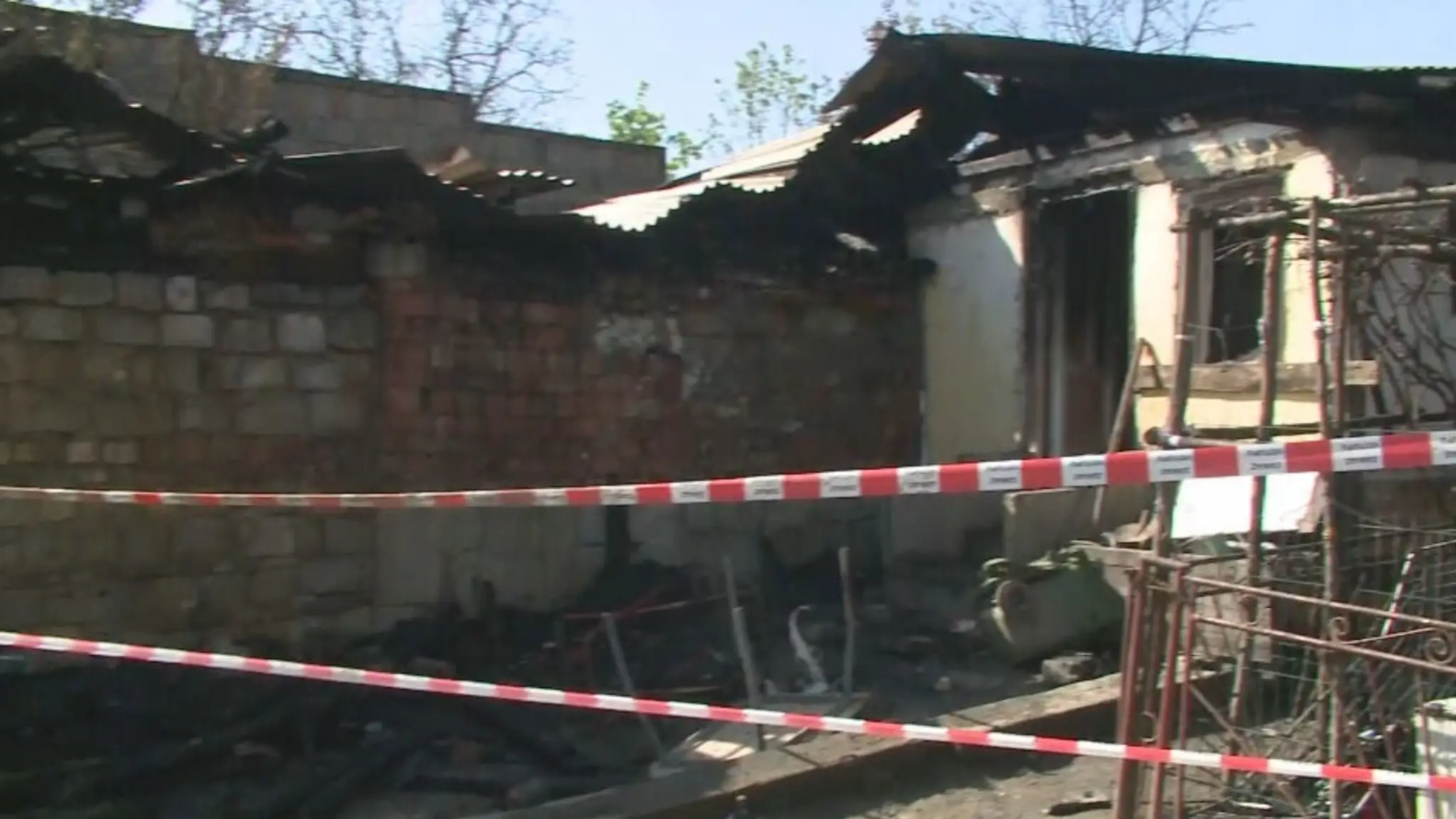 Požiar v rómskej osade v obci Poša pri Vranove nad Topľou