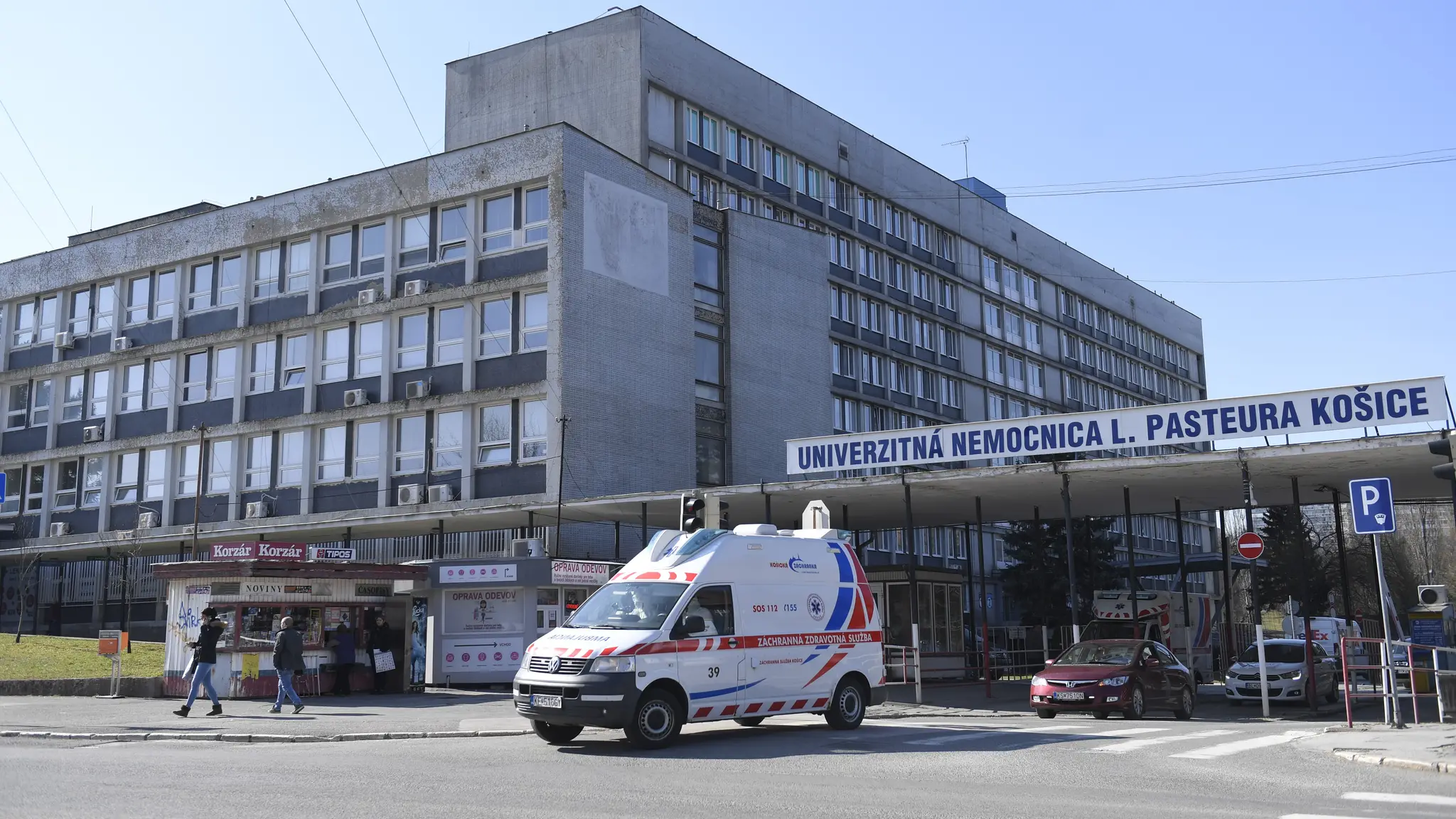 Univerzitná nemocnica L. Pasteura v Košiciach.