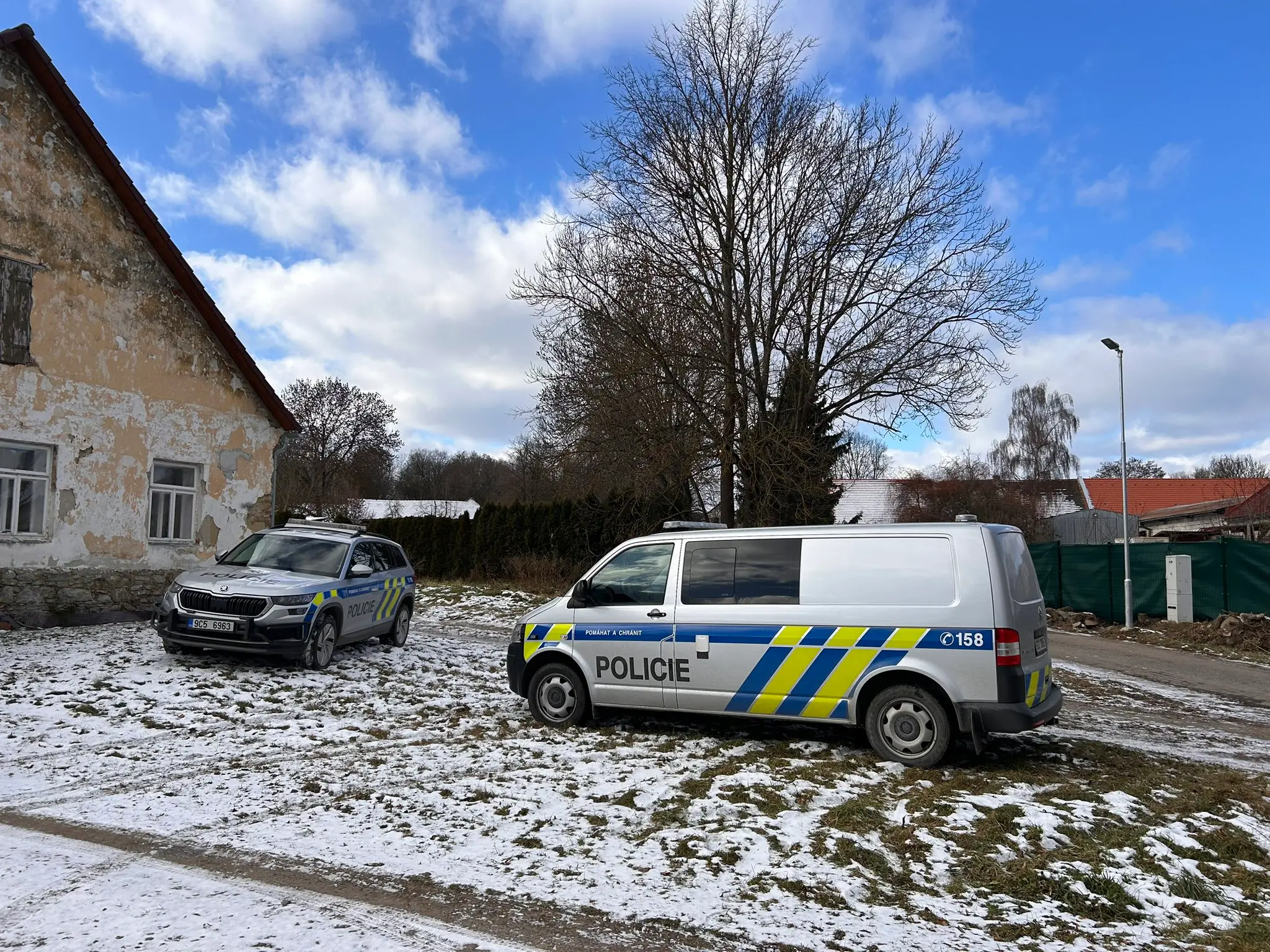 Vyšetrovanie vraždy na juhozápade Čiech 
