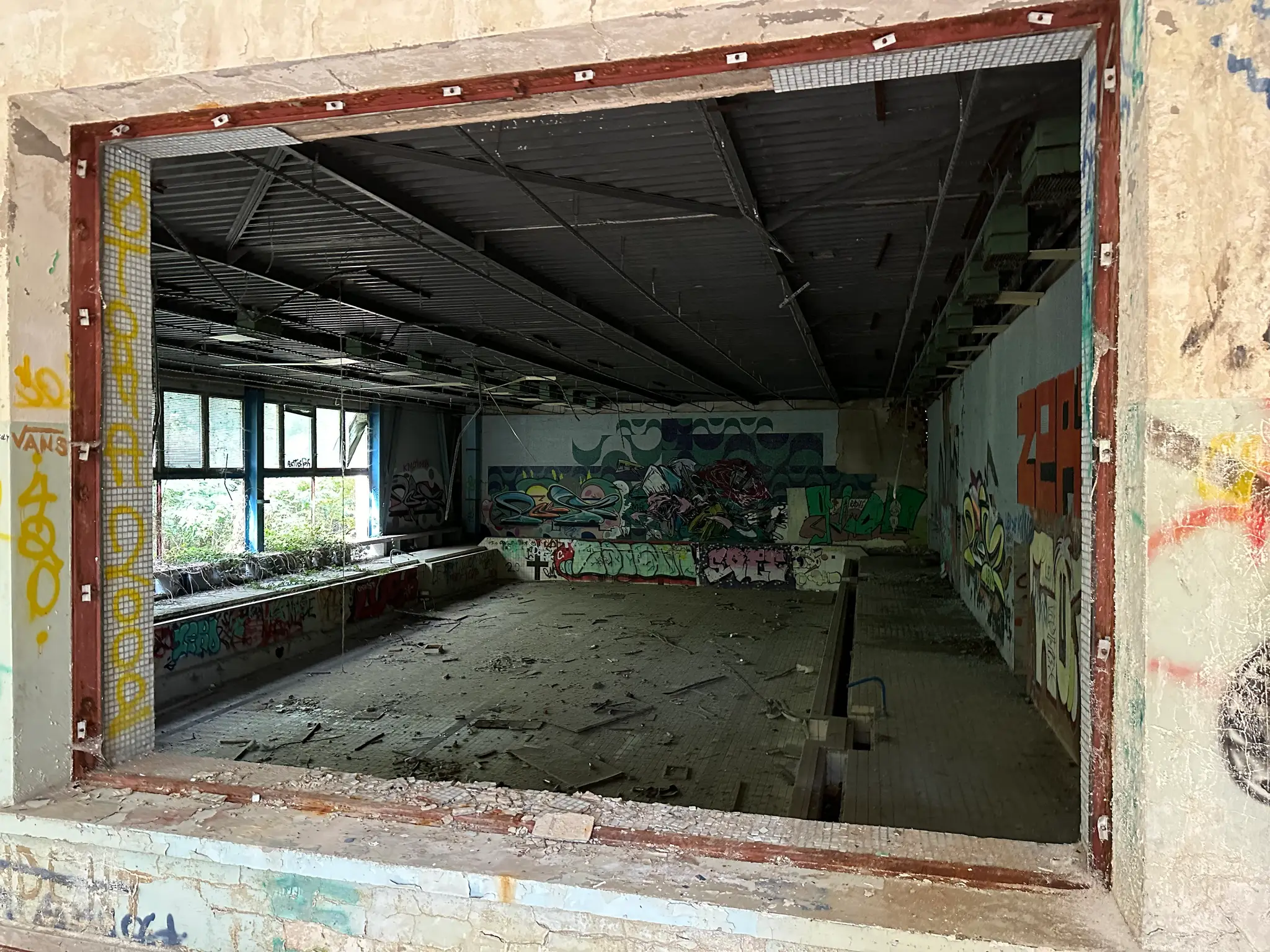 urban exploration Elektrovod