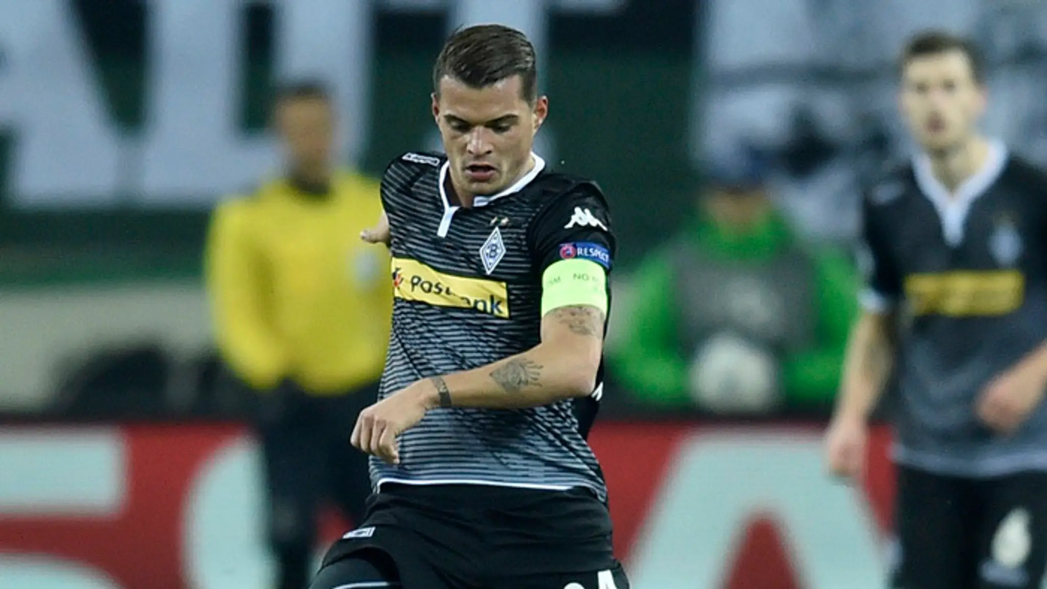 Granit Xhaka na archívnej snímke.