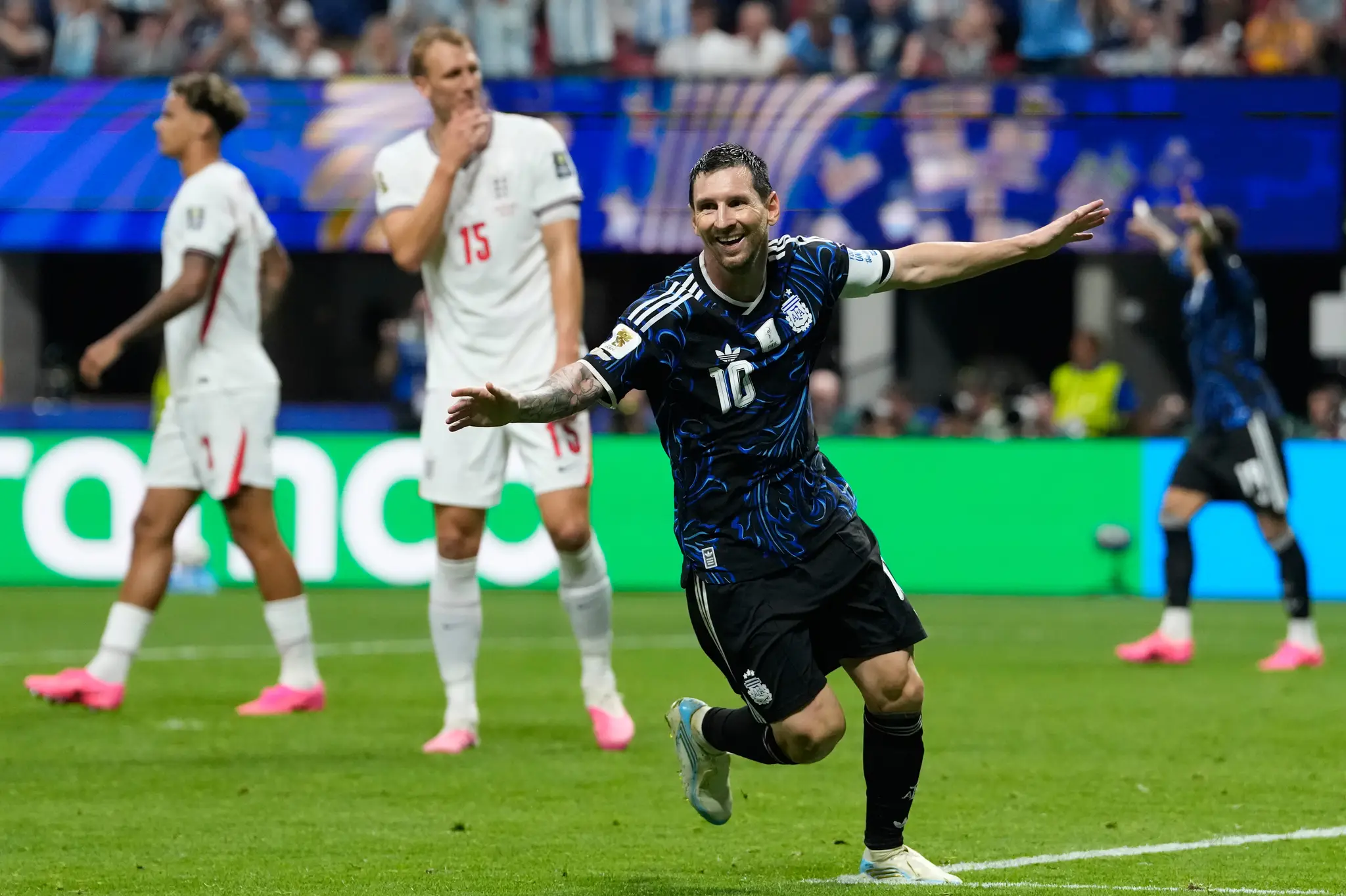 Na snímke kapitán Argentíny Lionel Messi.