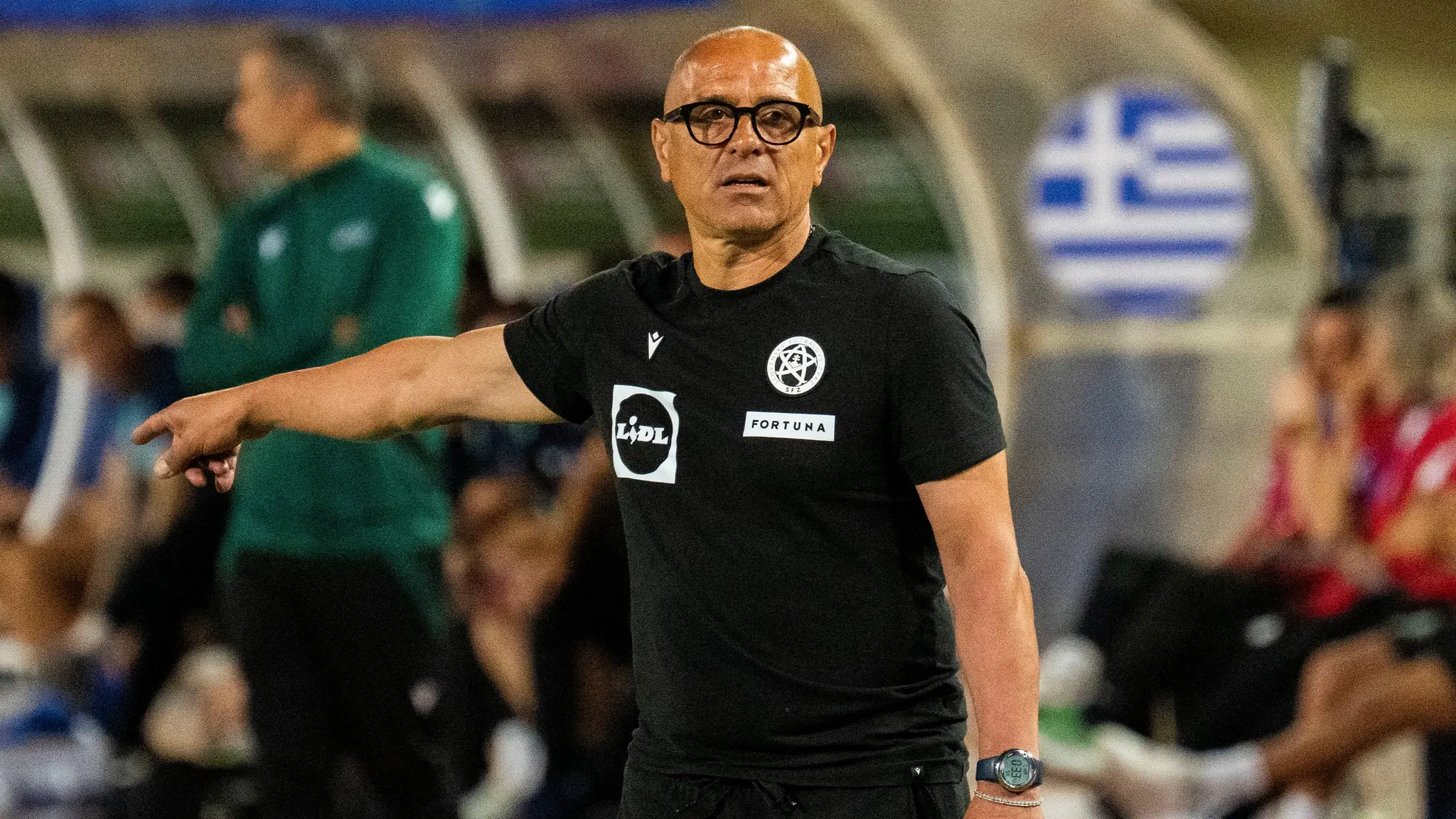 Na snímke tréner slovenskej futbalovej reprezentácie Francesco Calzona.