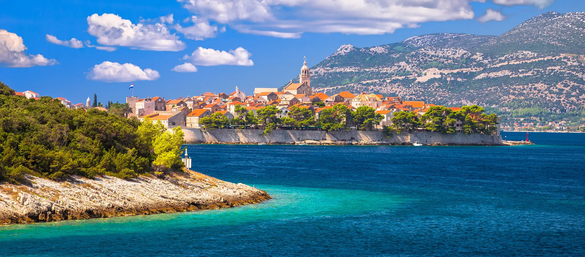 Ostrov Korčula. Ilustračná snímka.