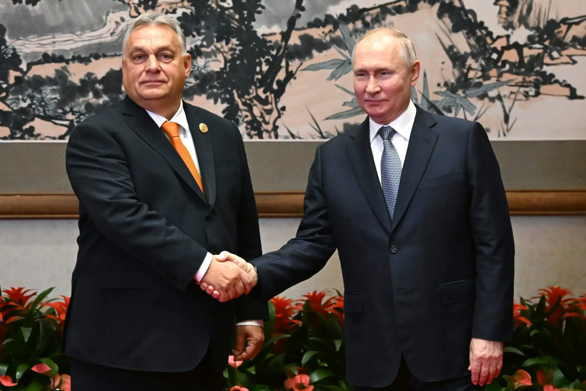 Stretnutie Viktora Orbána s Vladimirom Putinom