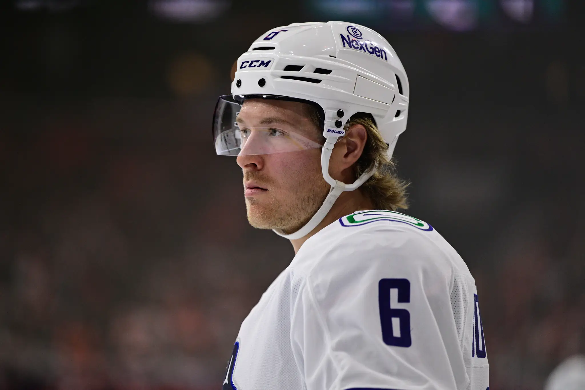 Útočník Vancouveru Brock Boeser.