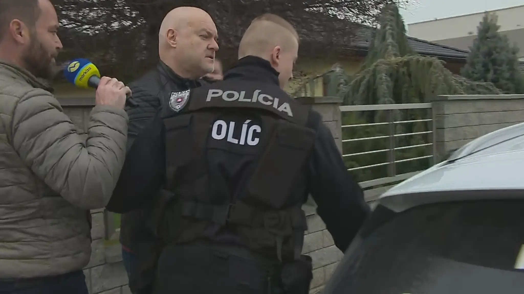 Zadržaný bývalý policajný funkcionár Bystrík Stanko.