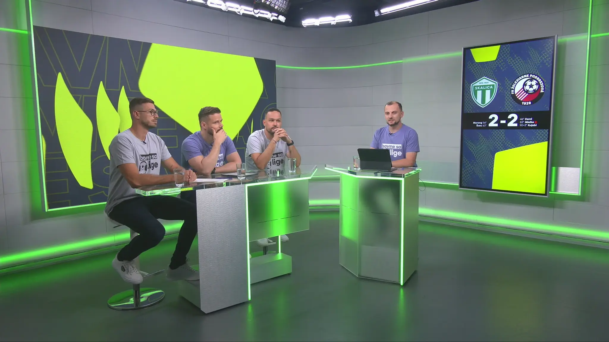 Podcast Bavme sa o lige už na TN live.