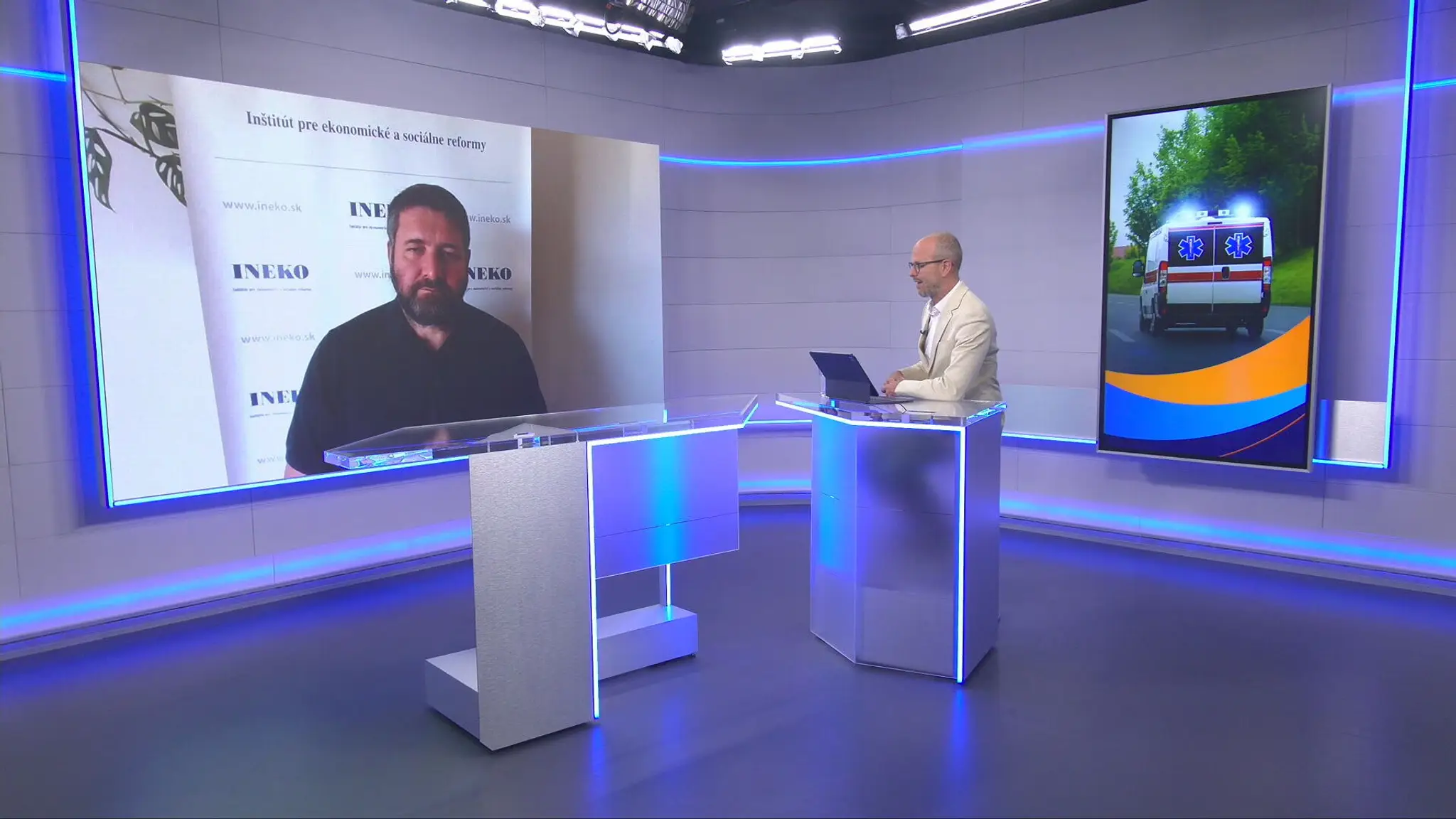 Dušan Zachar na TN live