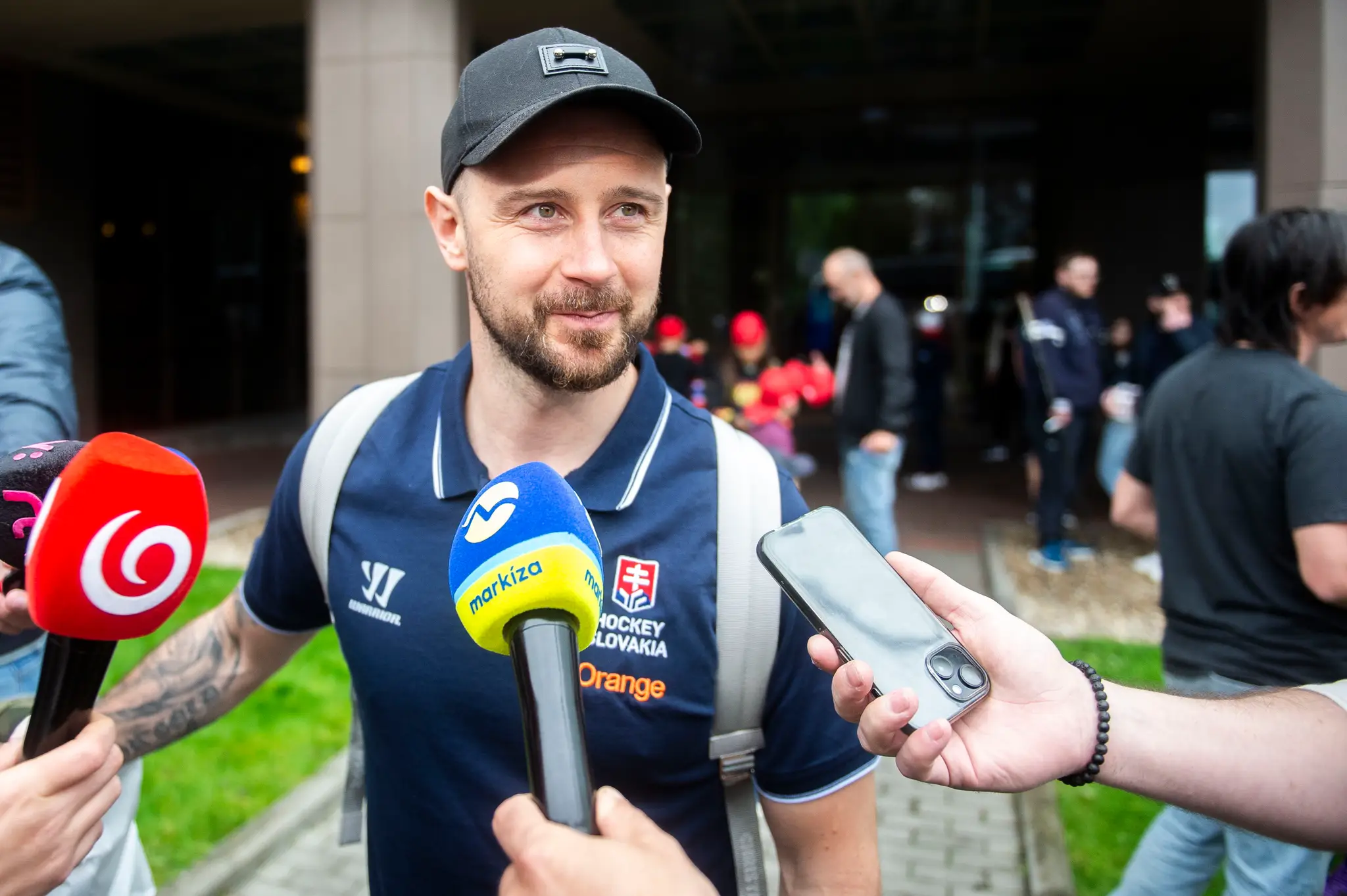 Tomáš Tatar pred odchodom do Ostravy.