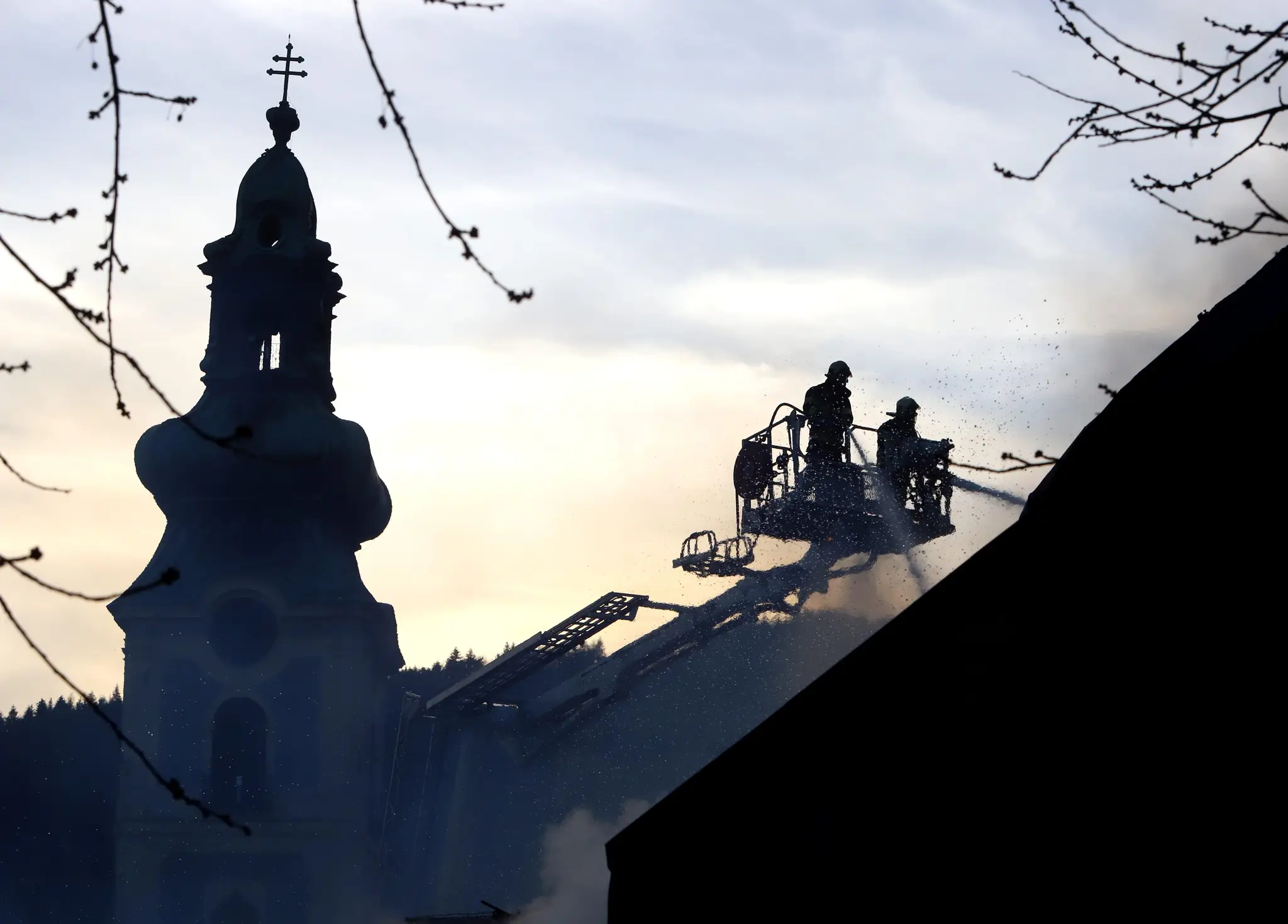 Banská Štiavnica požiar