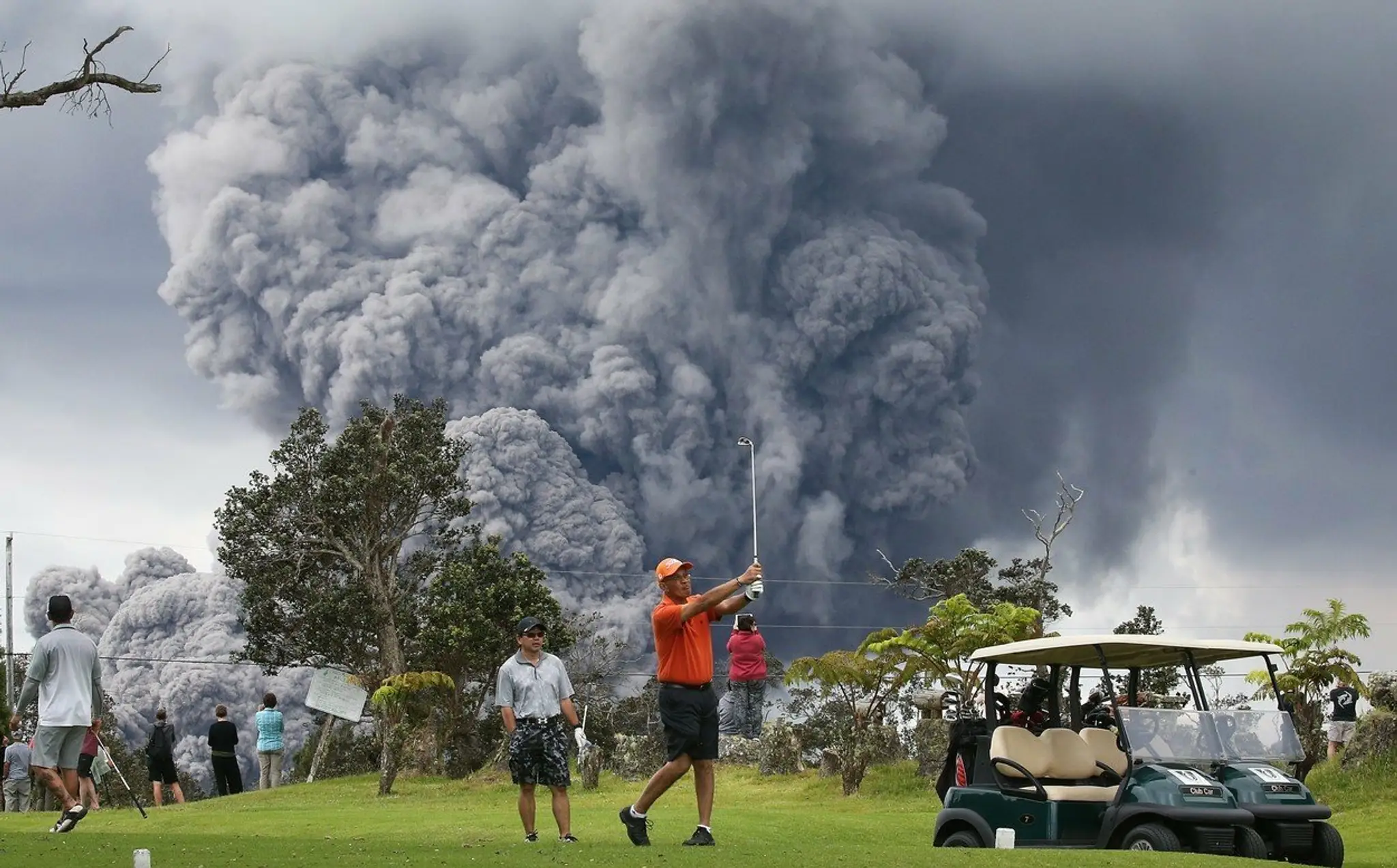 Výbuch sopky Kilauea na Havaji