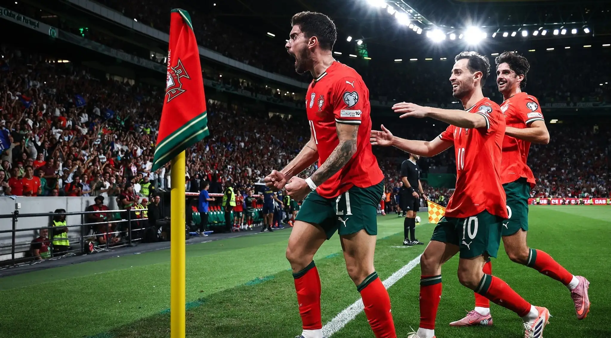 Nefalšovaná radosť Portugalcov.