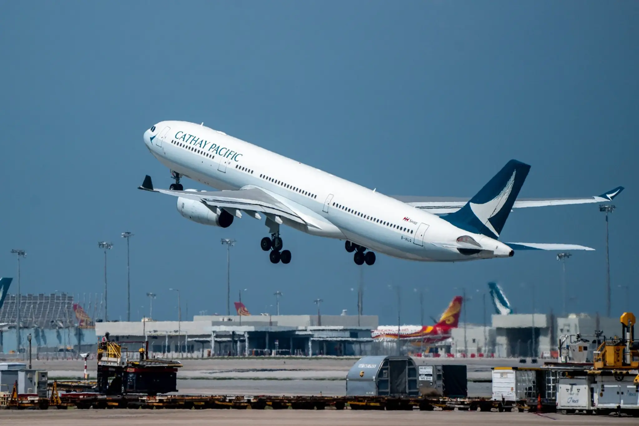Lietadlo spoločnosti Cathay Pacific