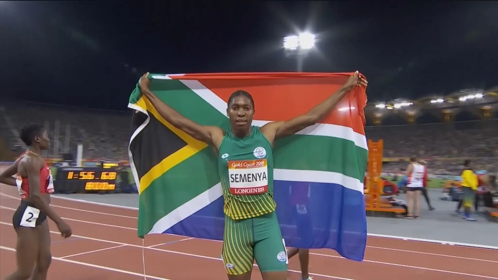 Juhoafrická bežkyňa Caster Semenya