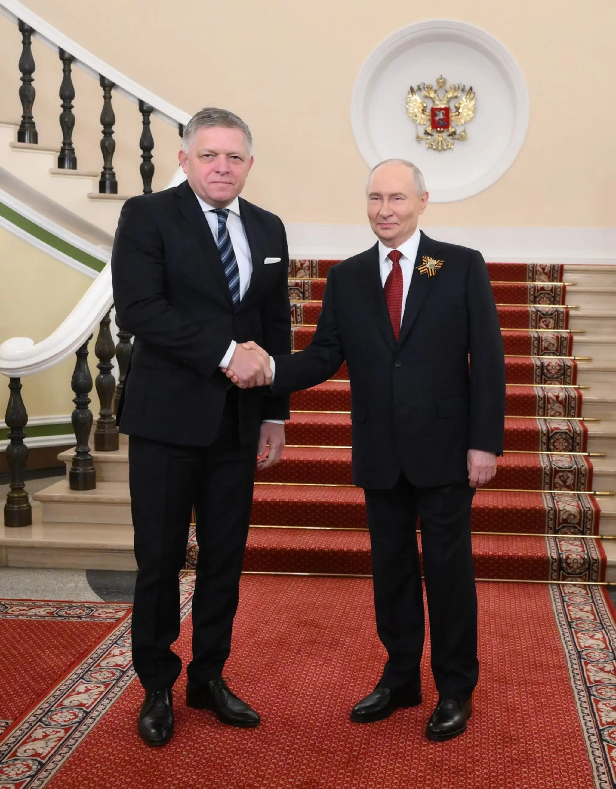 Robert Fico v Moskve.