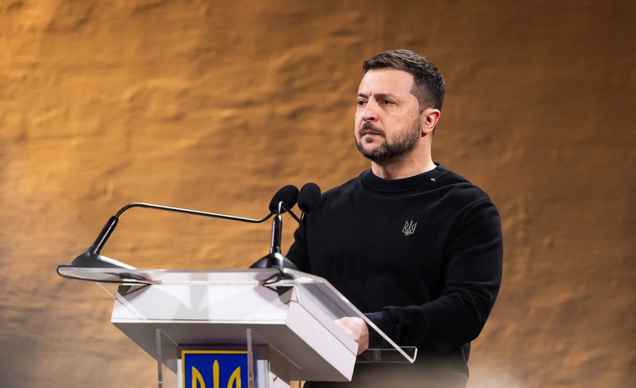 Ukrajinský prezident Volodymyr Zelenskyj.