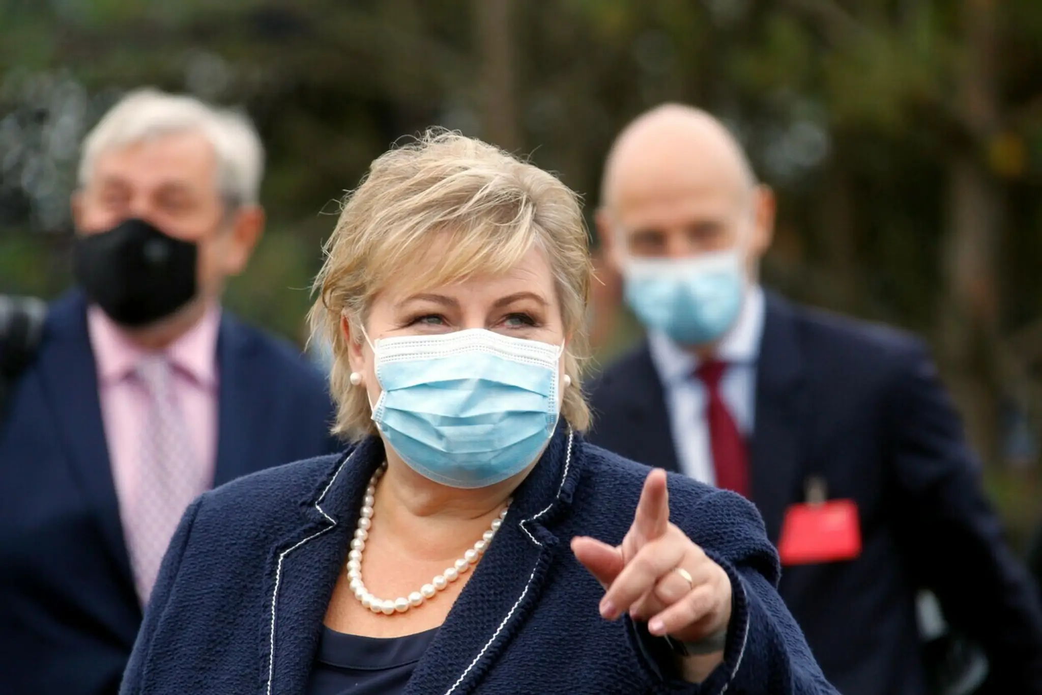 Nórska premiérka Erna Solbergová 