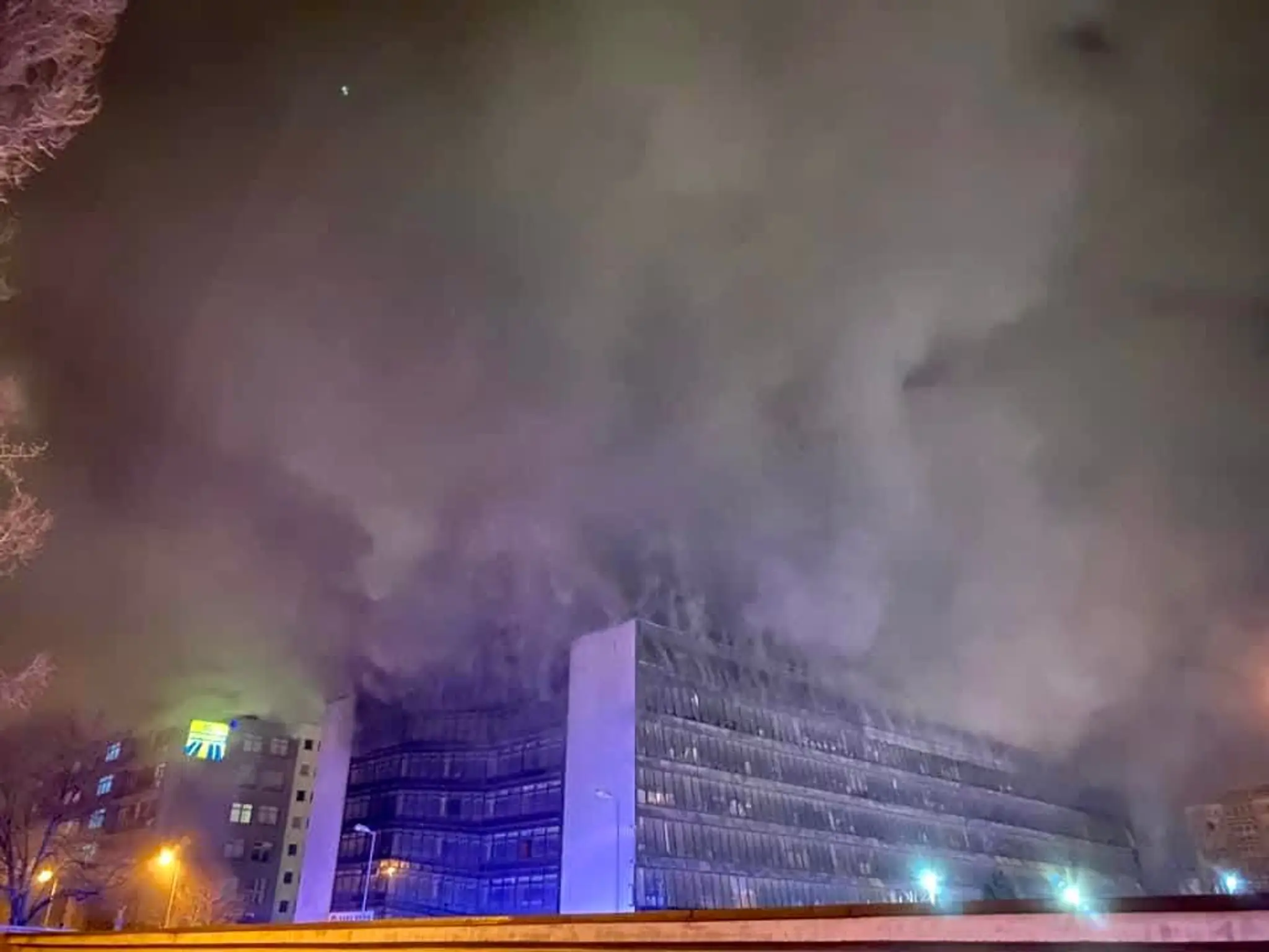 Požiar v Ružinove.