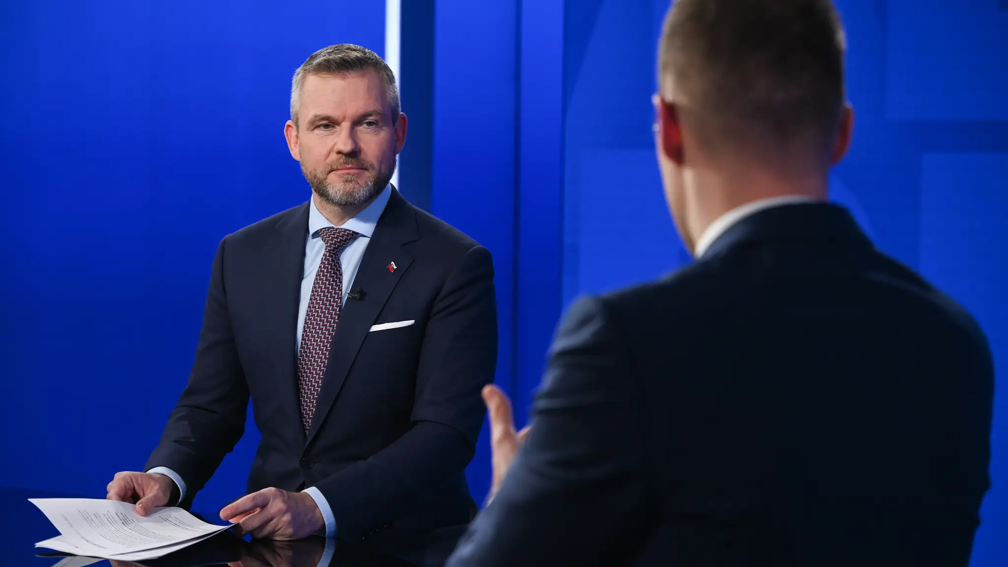 Peter Pellegrini v relácii Na telo plus.