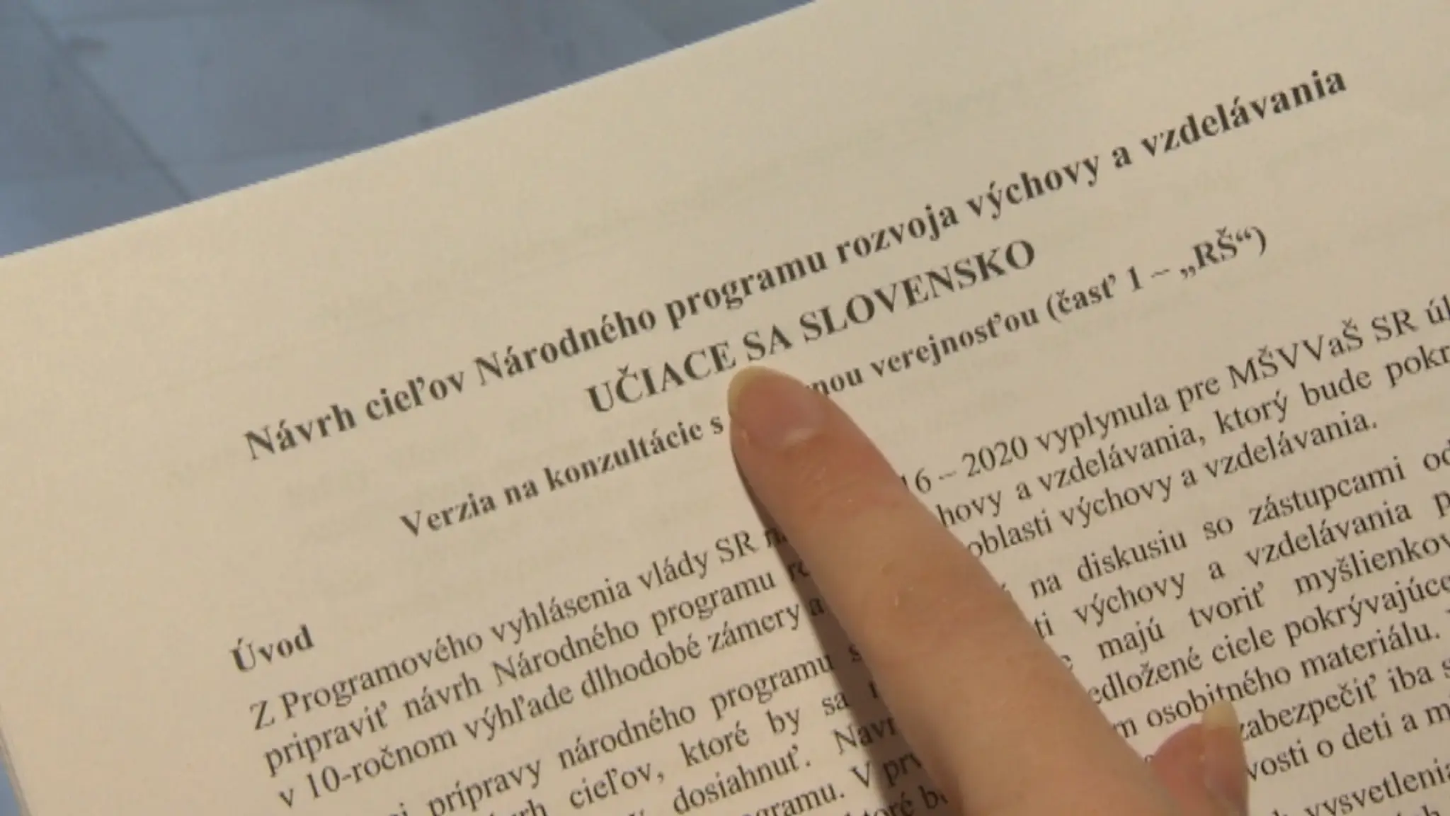 Učiace sa Slovensko.